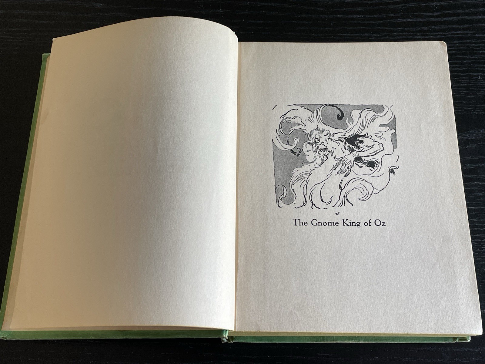 The GNOME KING of Oz, 1927 Ruth Thompson, First Edition, ALL 12 Color Plates