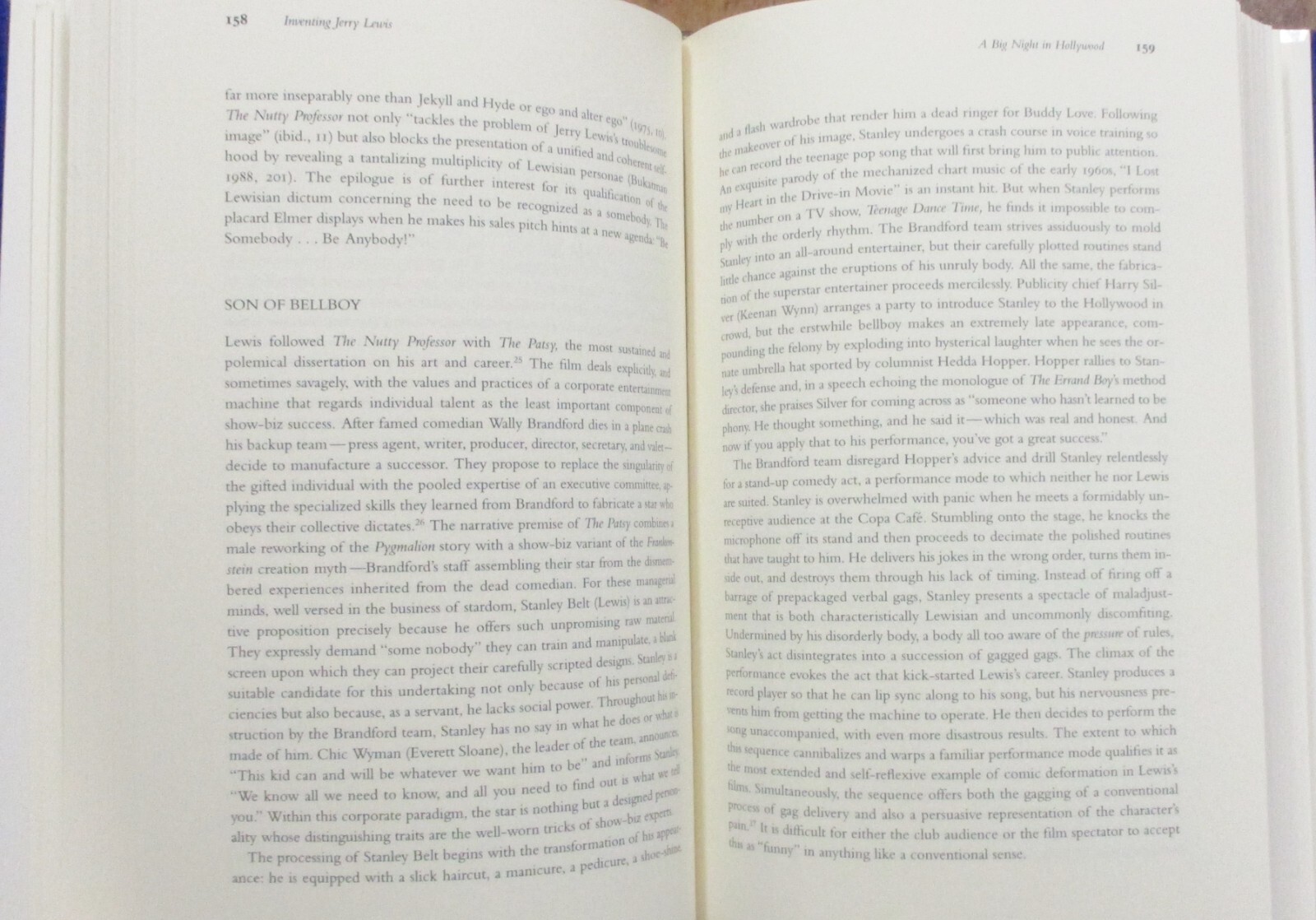 «Inventing Jerry Lewis» Hardcover Book (2000) Frank Krutnik – First Edition