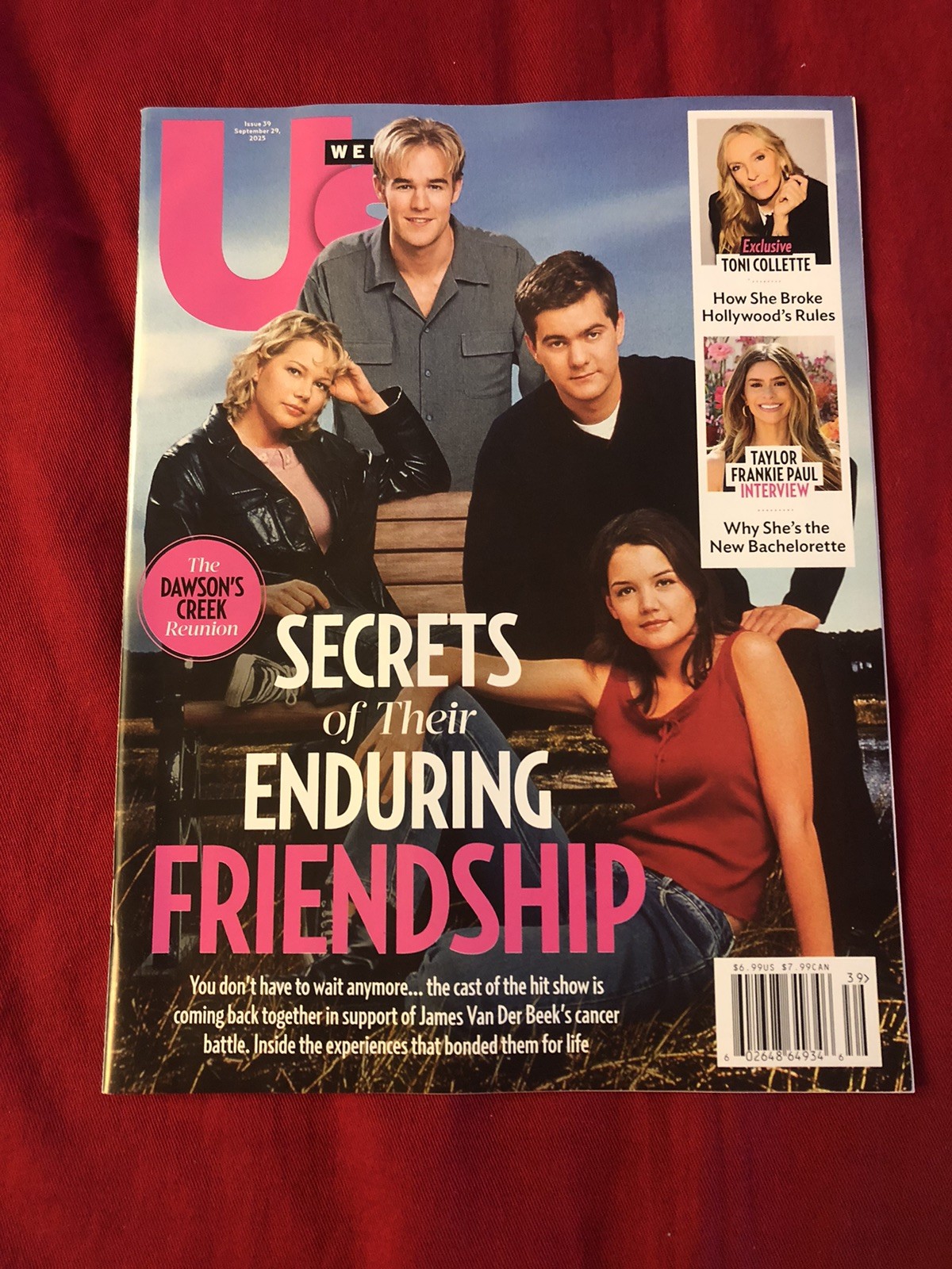 Us WEEKLY MAGAZINE Sept. 29th ~ Dawson’s Creek Stars Reunion