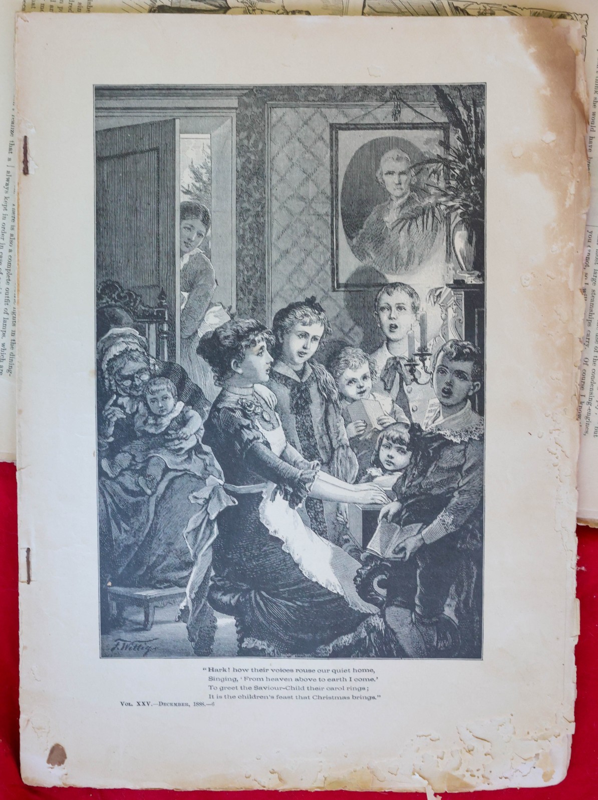Antique 1888 Demorest’s Monthly Magazine Full Year 12 Issues Fashion Engravings