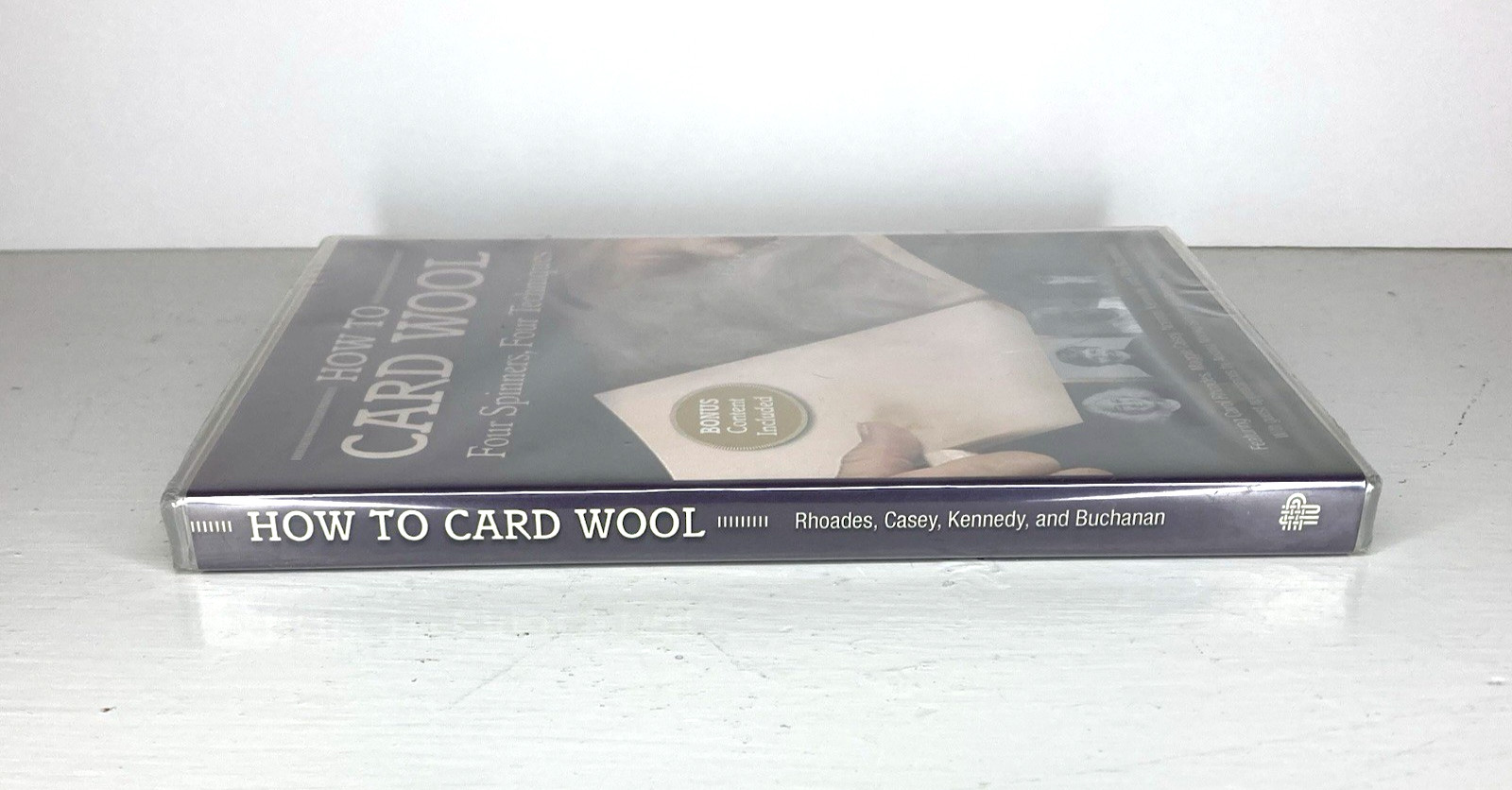 How to Card Wool : Four Spinners, Four Techniques by Interweave (2012, Dvd) NIP