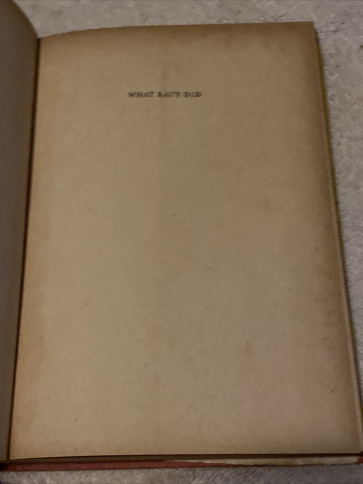 What Katy Did Susan Coolidge 1966 Hardcover Book