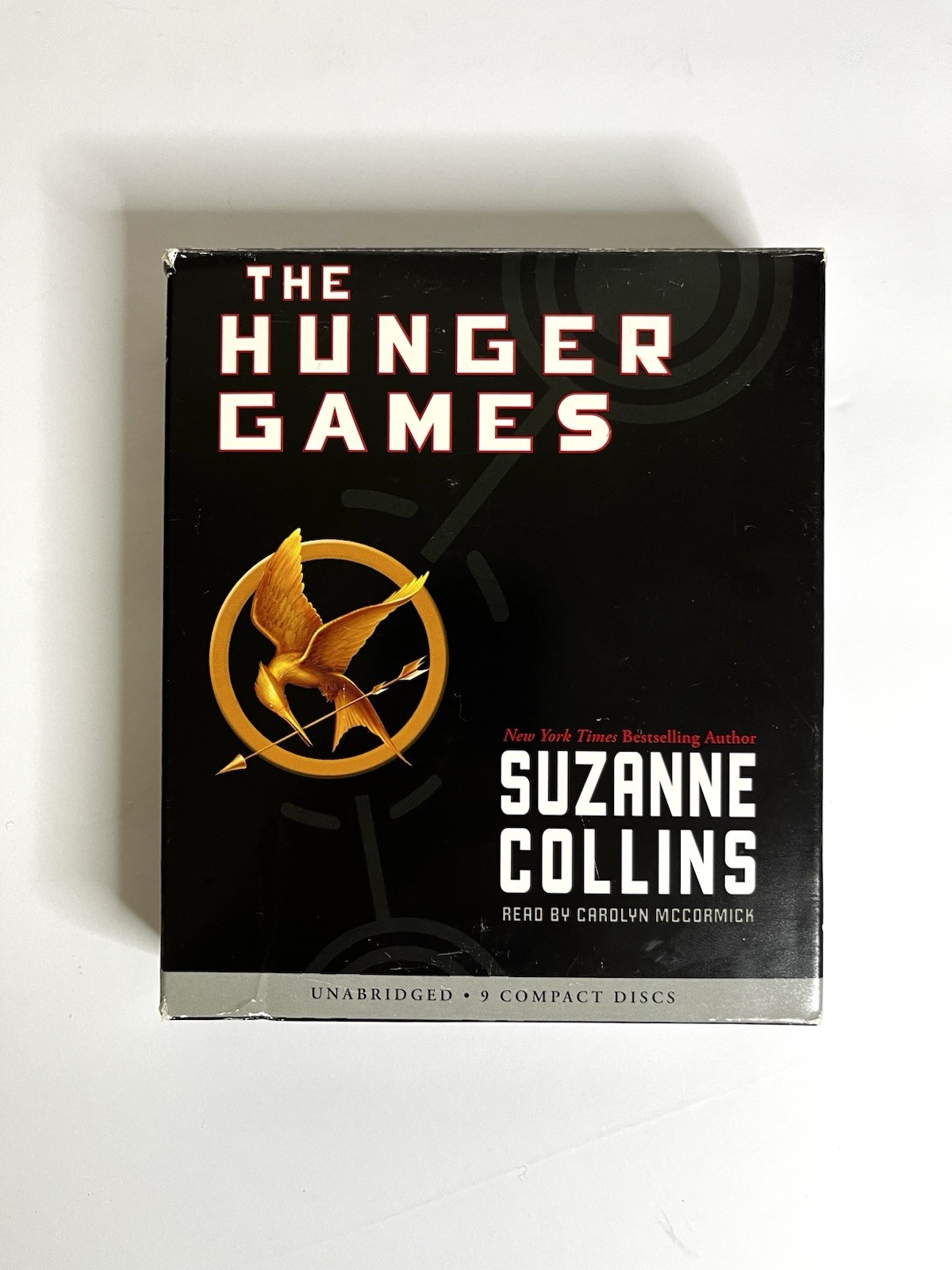 Hunger Games CD Audiobook 9-Disc Unabridged Complete Suzanne Collins English