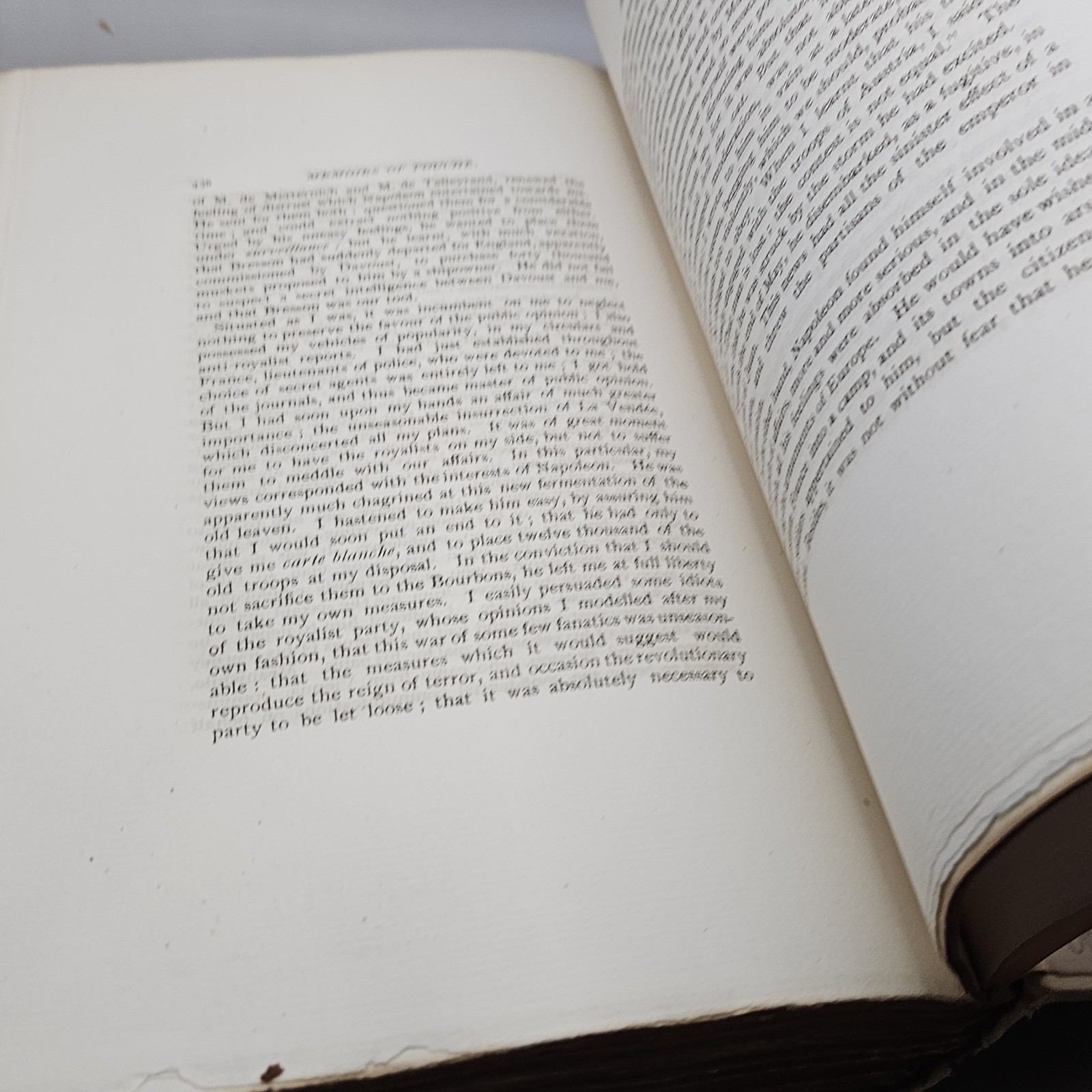 The Memiors Of Joseph Fouche 1892 Limited Edition/150 Hardcover