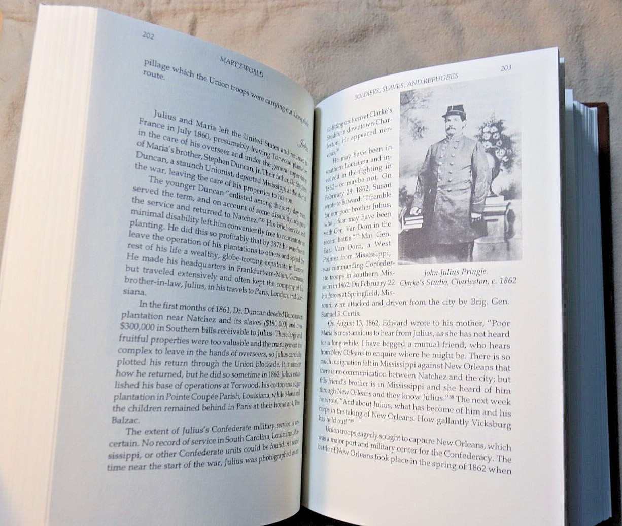 Mary’s World SIGNED. Richard Cote. Slavery South Carolina. Civil War Pringle