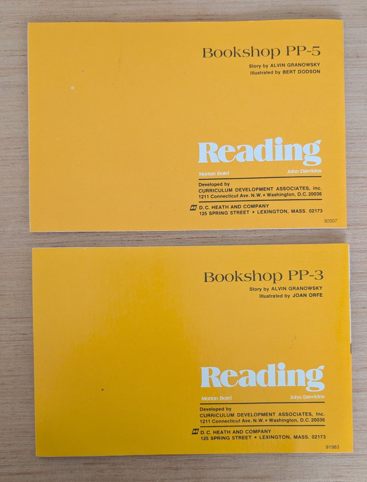 Reading Bookshop Pre Primer Vintage Box Set 5 Early Readers 1973