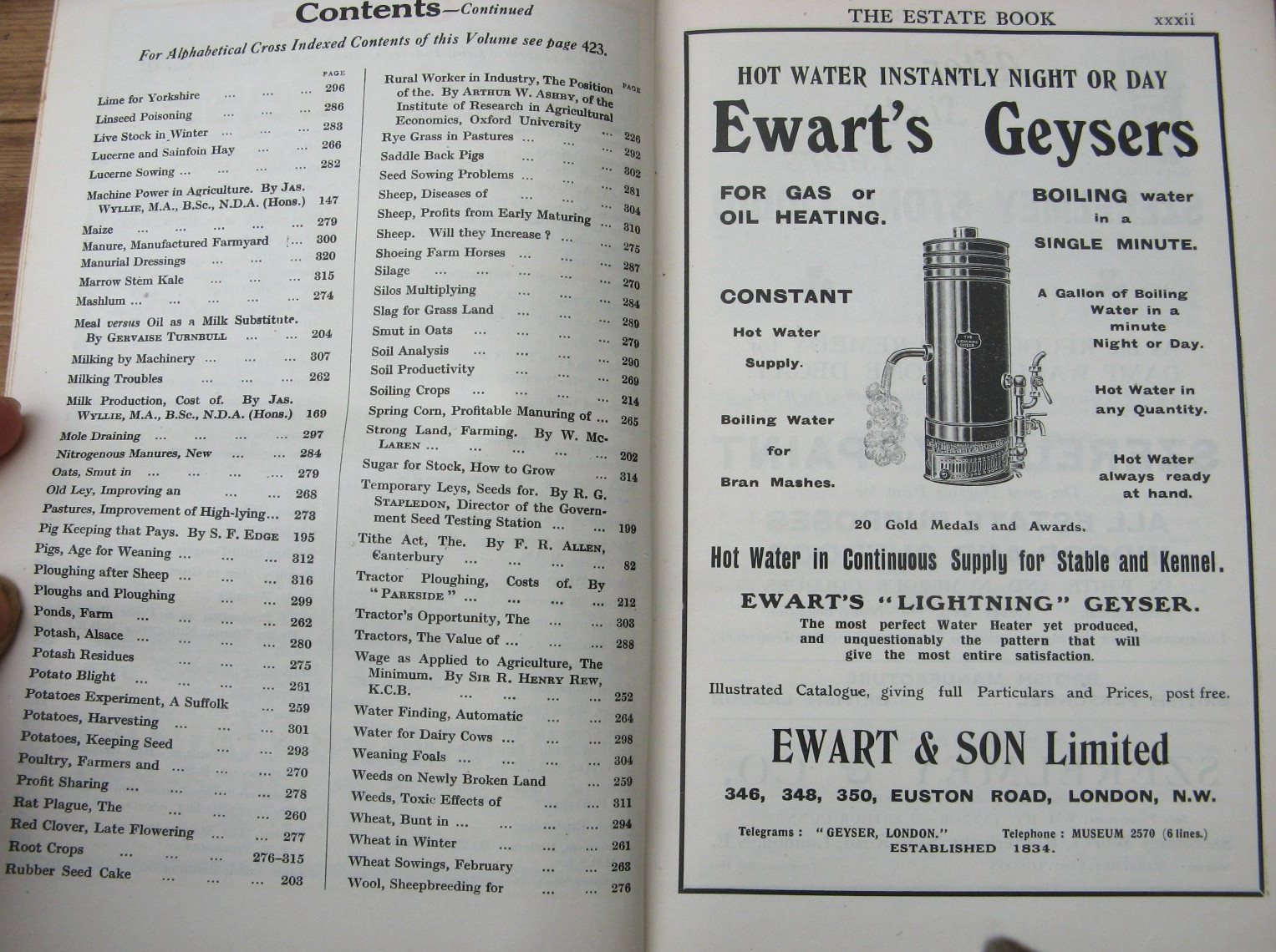 1919 The Country Gentlemen’s Estate Book