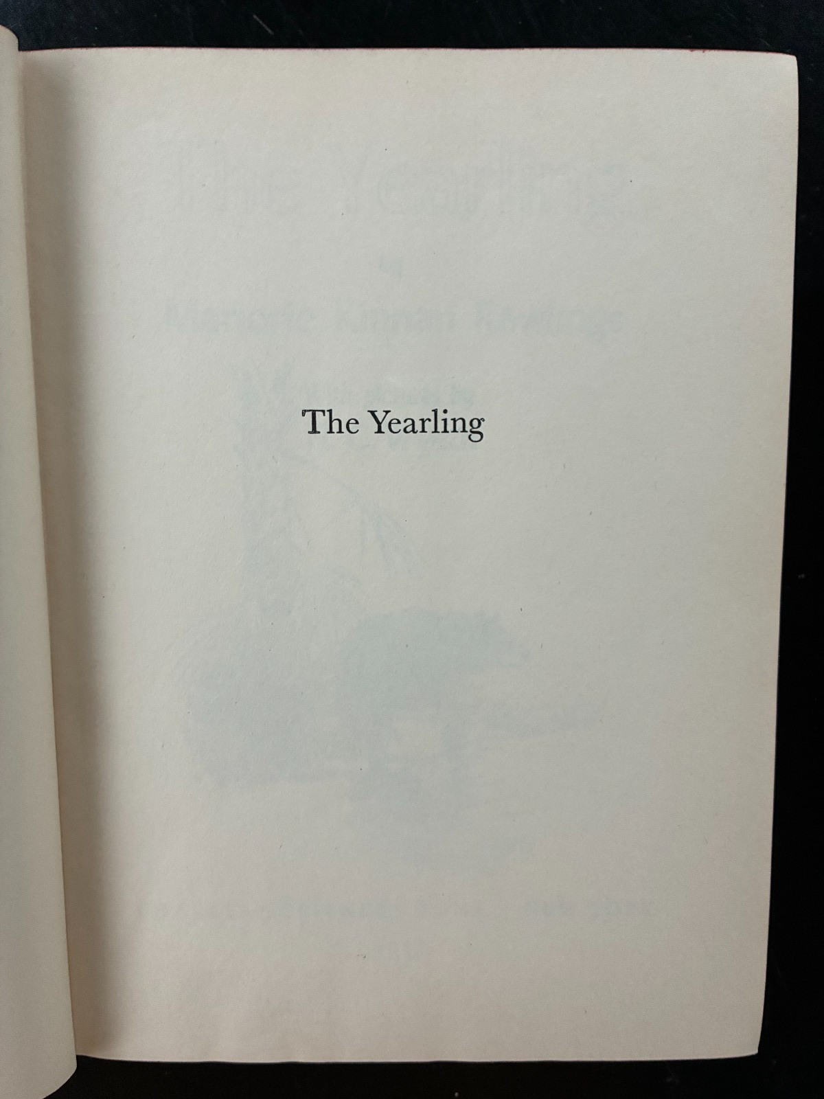 THE YEARLING, Marjorie Rawlings (1947 Scribner Ed.) – Illus. by N. C. Wyeth