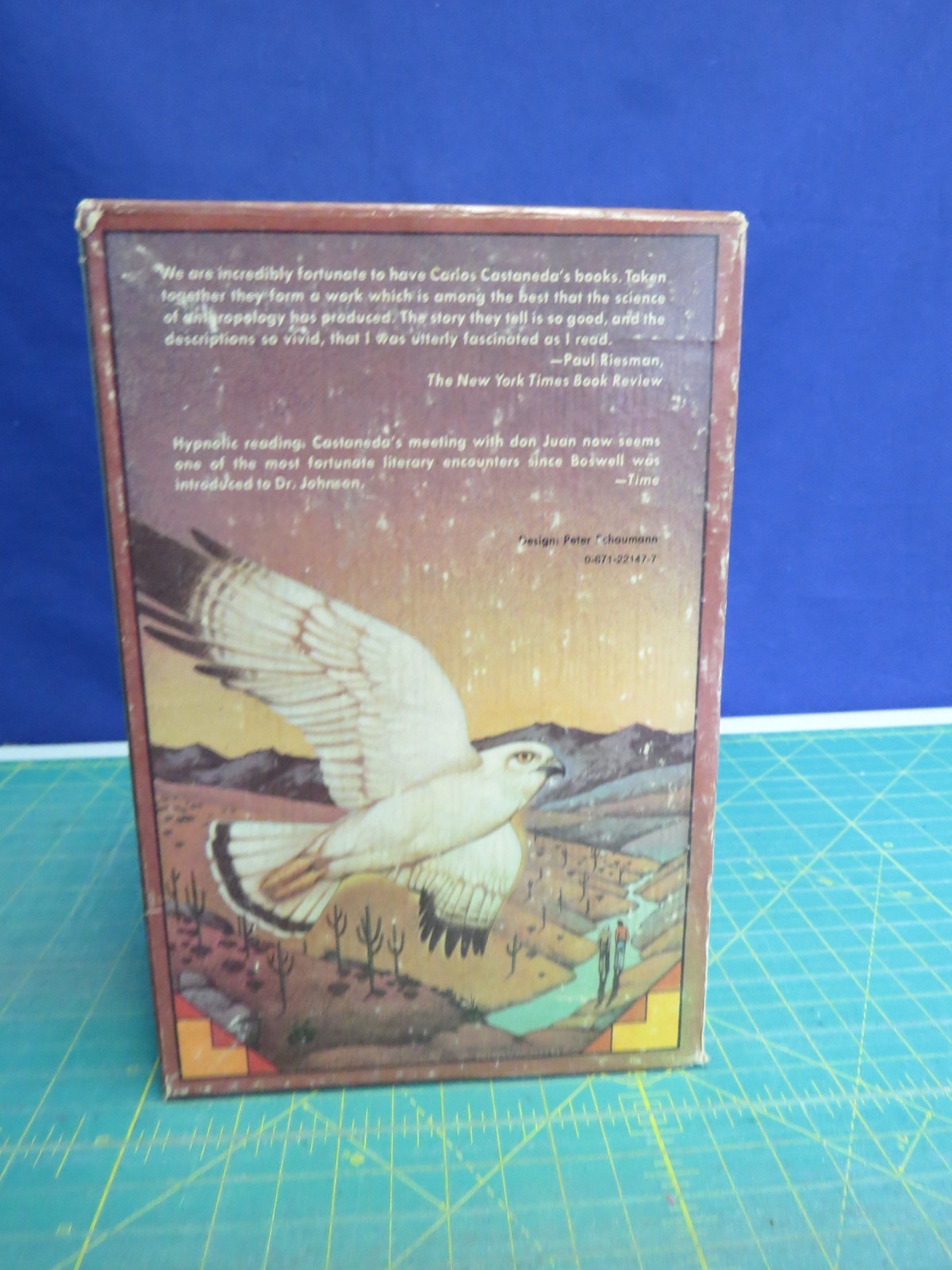 Carlos Castaneda 4 Book Box Set Vintage Trade Paperback with Slipcase 8″ x 5.5″+