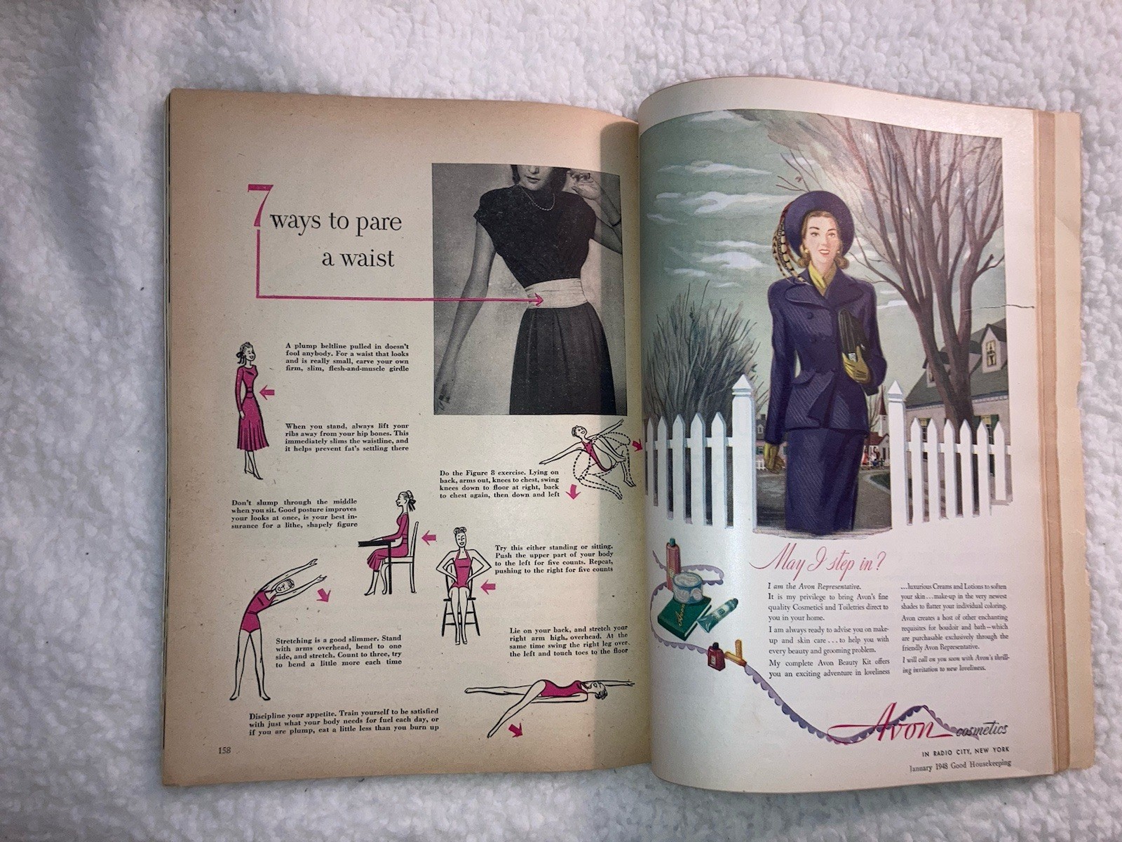 VTG Good Housekeeping Magazine January 1948 – 25 Pages of Decorating & Designing