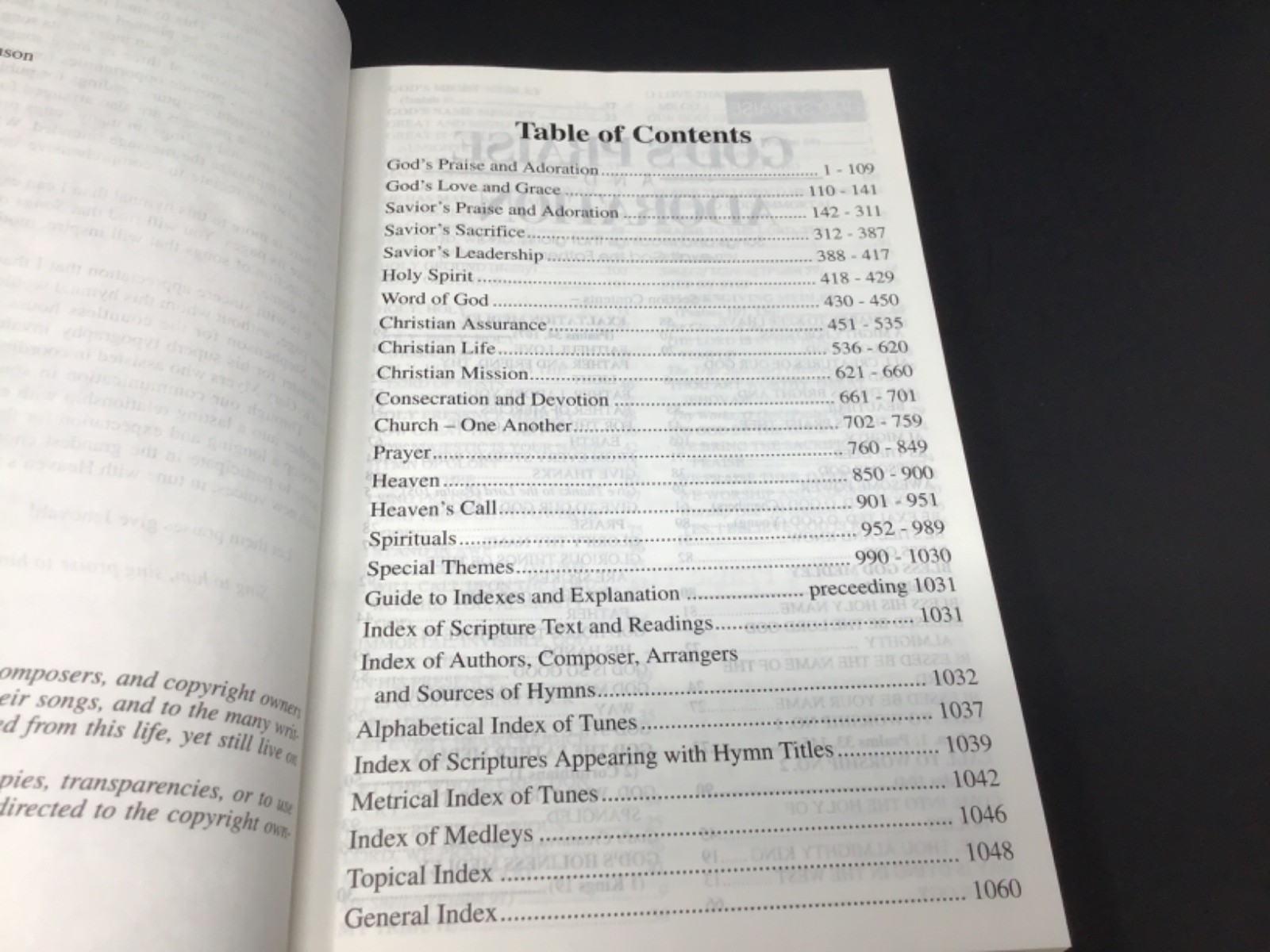 Songs of Faith and Praise 1998 Hardcover Songbook Hymnal