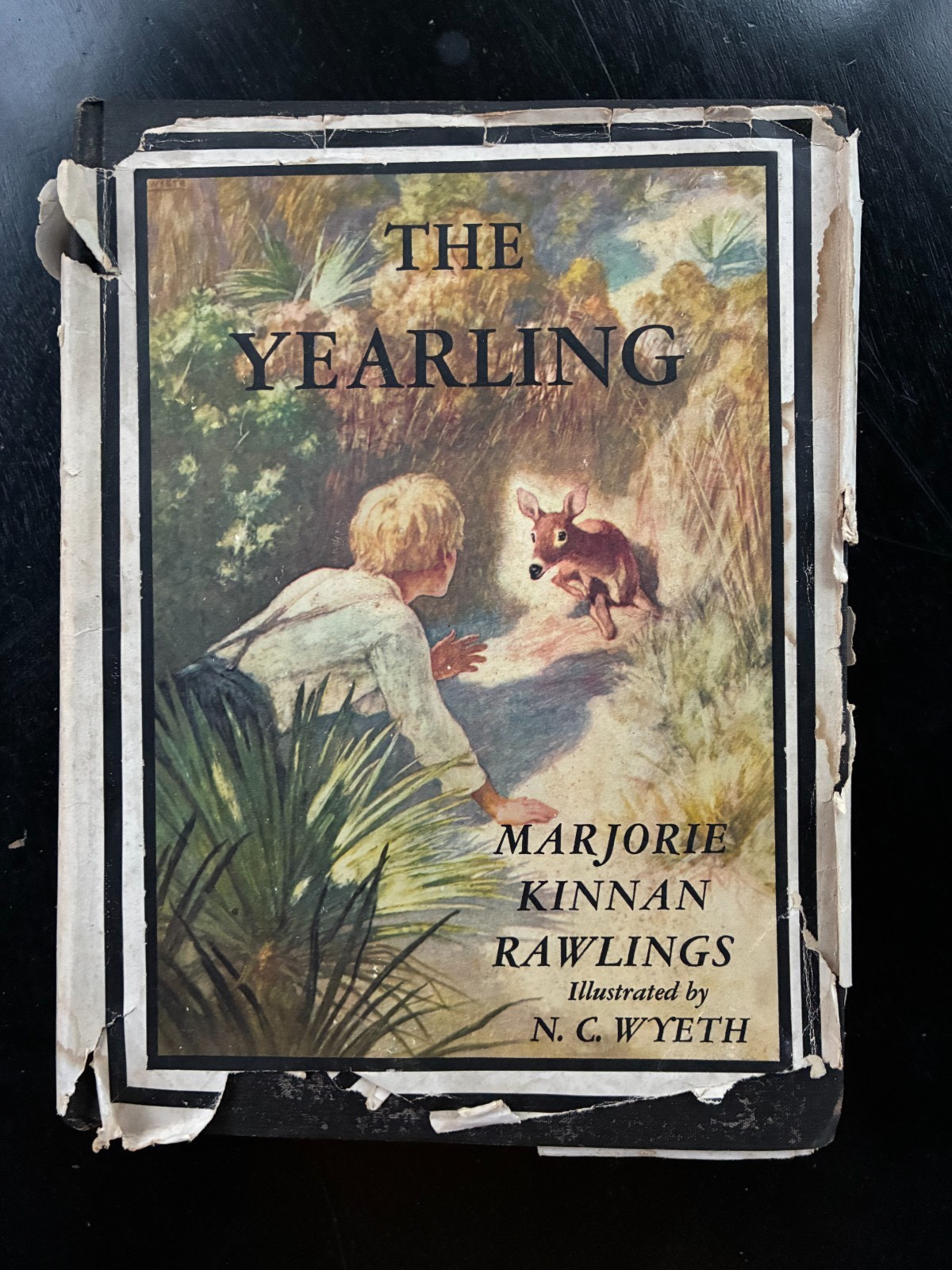 THE YEARLING, Marjorie Rawlings (1947 Scribner Ed.) – Illus. by N. C. Wyeth
