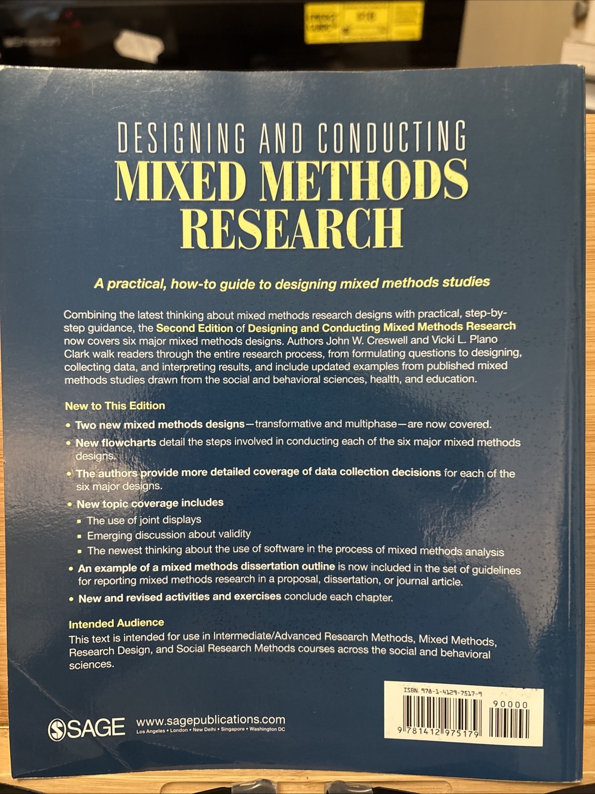 Designing and Conducting Mixed Methods Research by John W. Creswell (523)