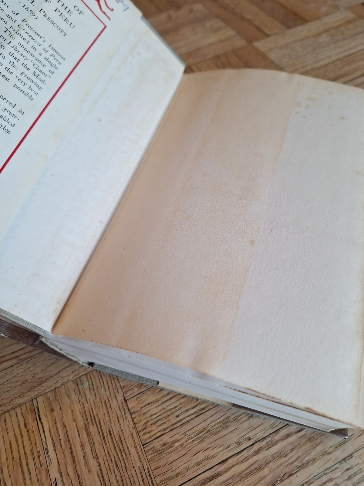 Prescott’s The Conquest of Mexico and The Conquest of Peru Modern Library Giant