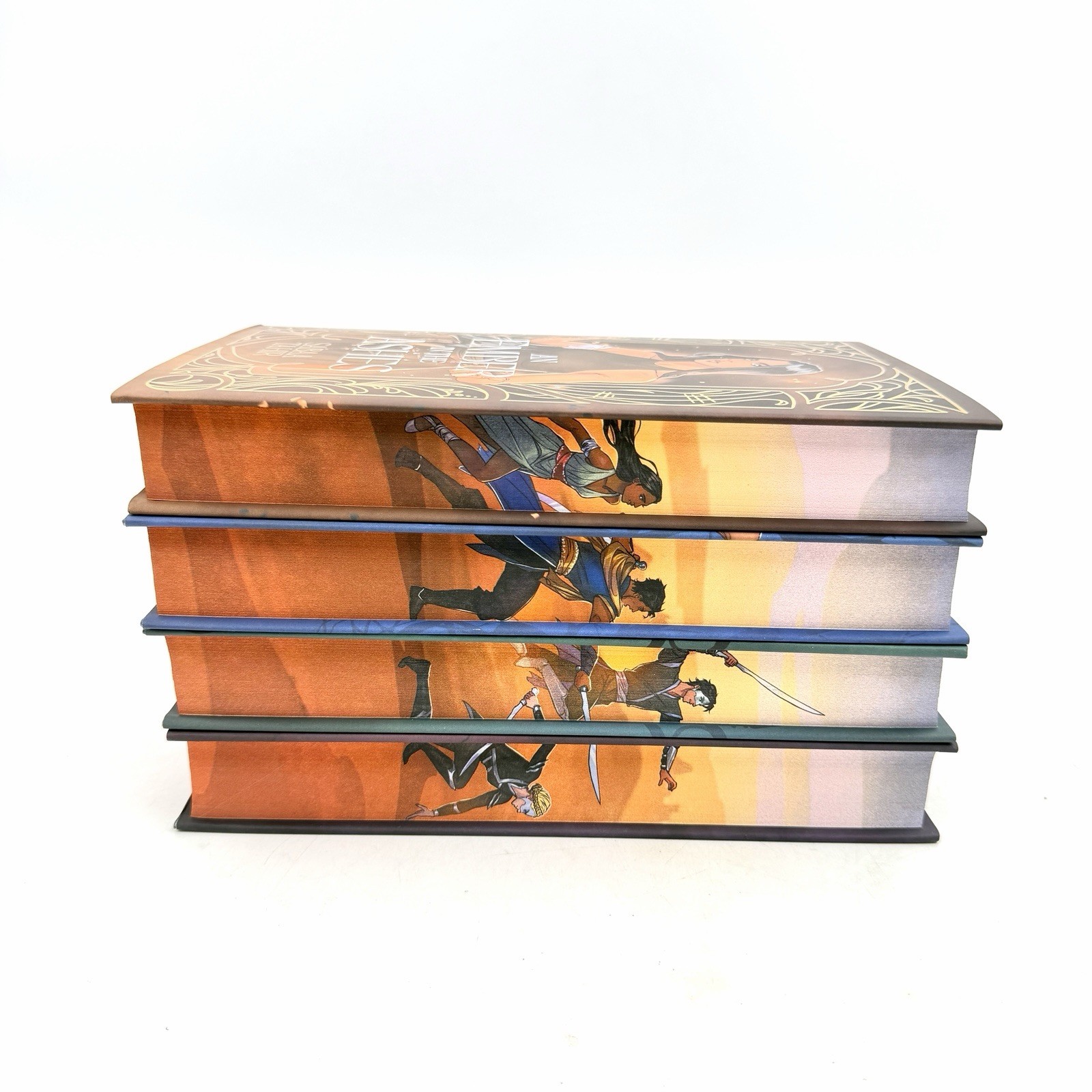 Fairyloot SIGNED An Ember in the Ashes Set Exclusive Iron Edition – US SELLER