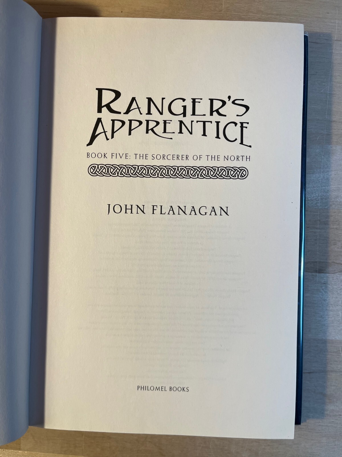 RANGERS APPRENTICE Series by John Flanagan, First Edition Hardcover Lot with DJs