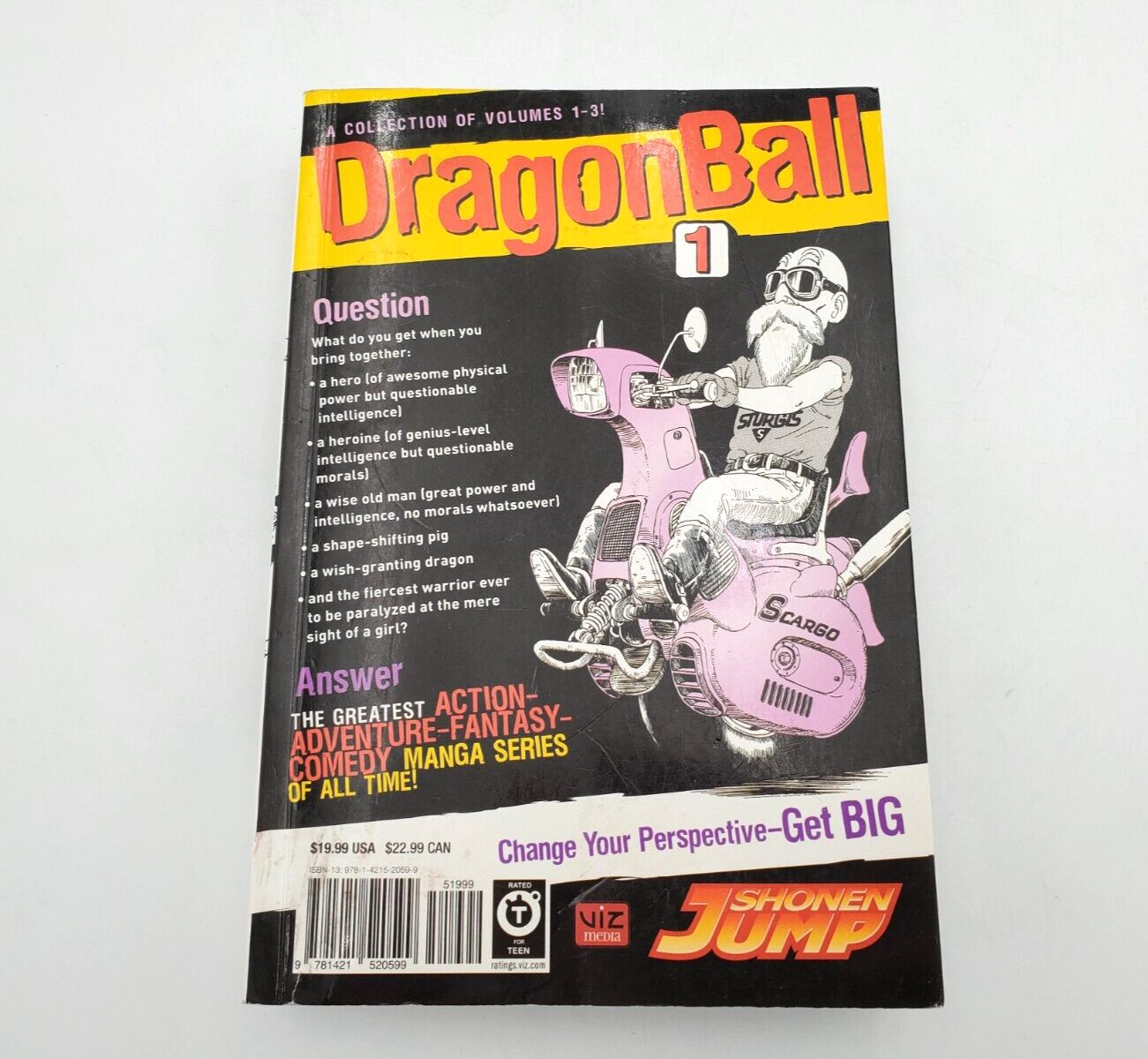 Dragon Ball 3 in 1 Shonen Jump Manga art by Akira Toriyama Volume 1-3 Vizbig