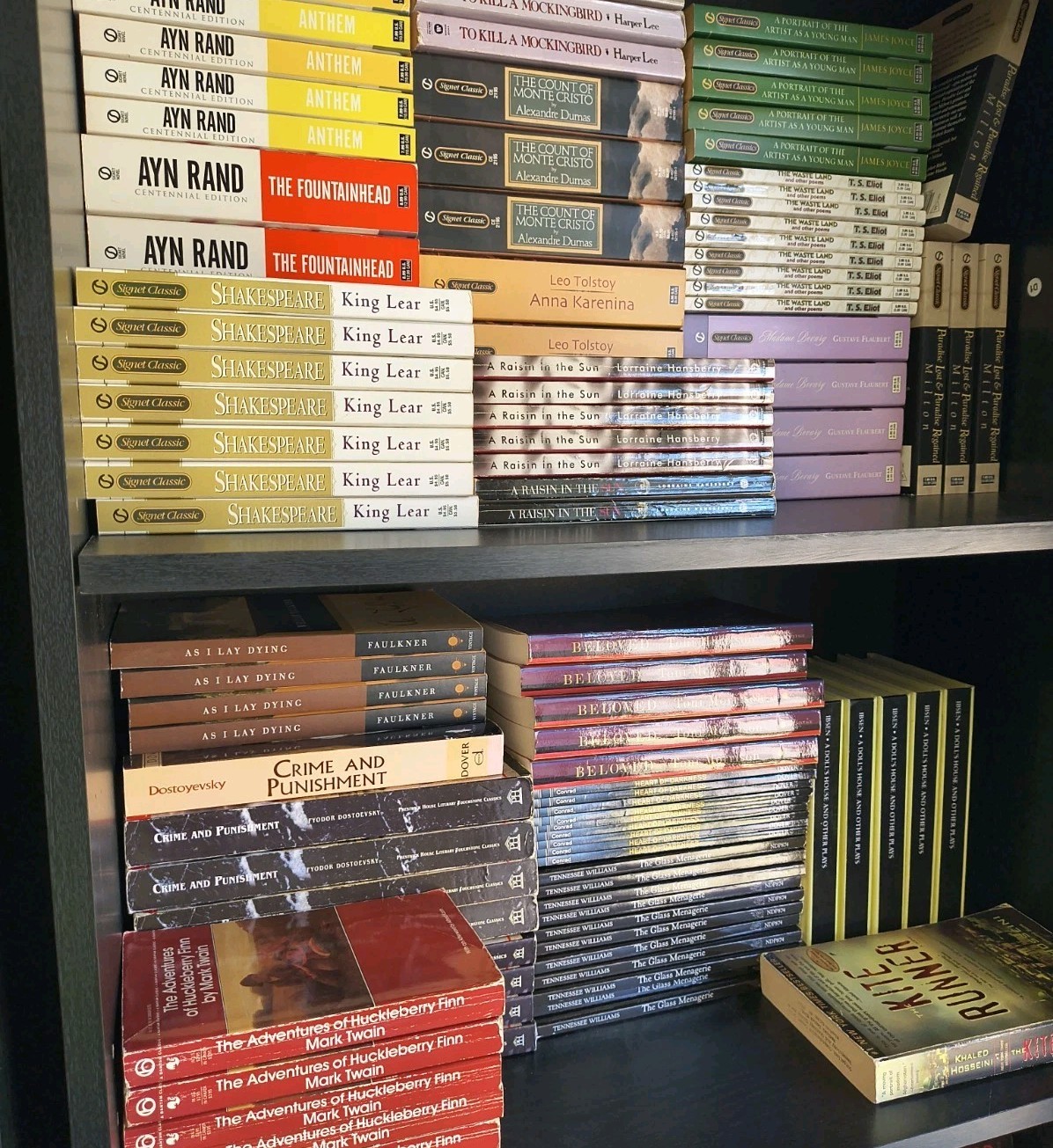 Lot of 30 Classic Books Steinbeck Hemingway Faulkner Mixed Paperback Literature