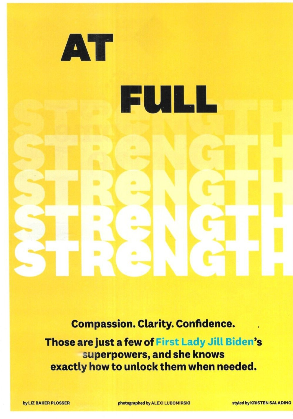 Women’s Health Magazine Dr. Jill Biden Mornings Issue Fitness Food Recipes 2023