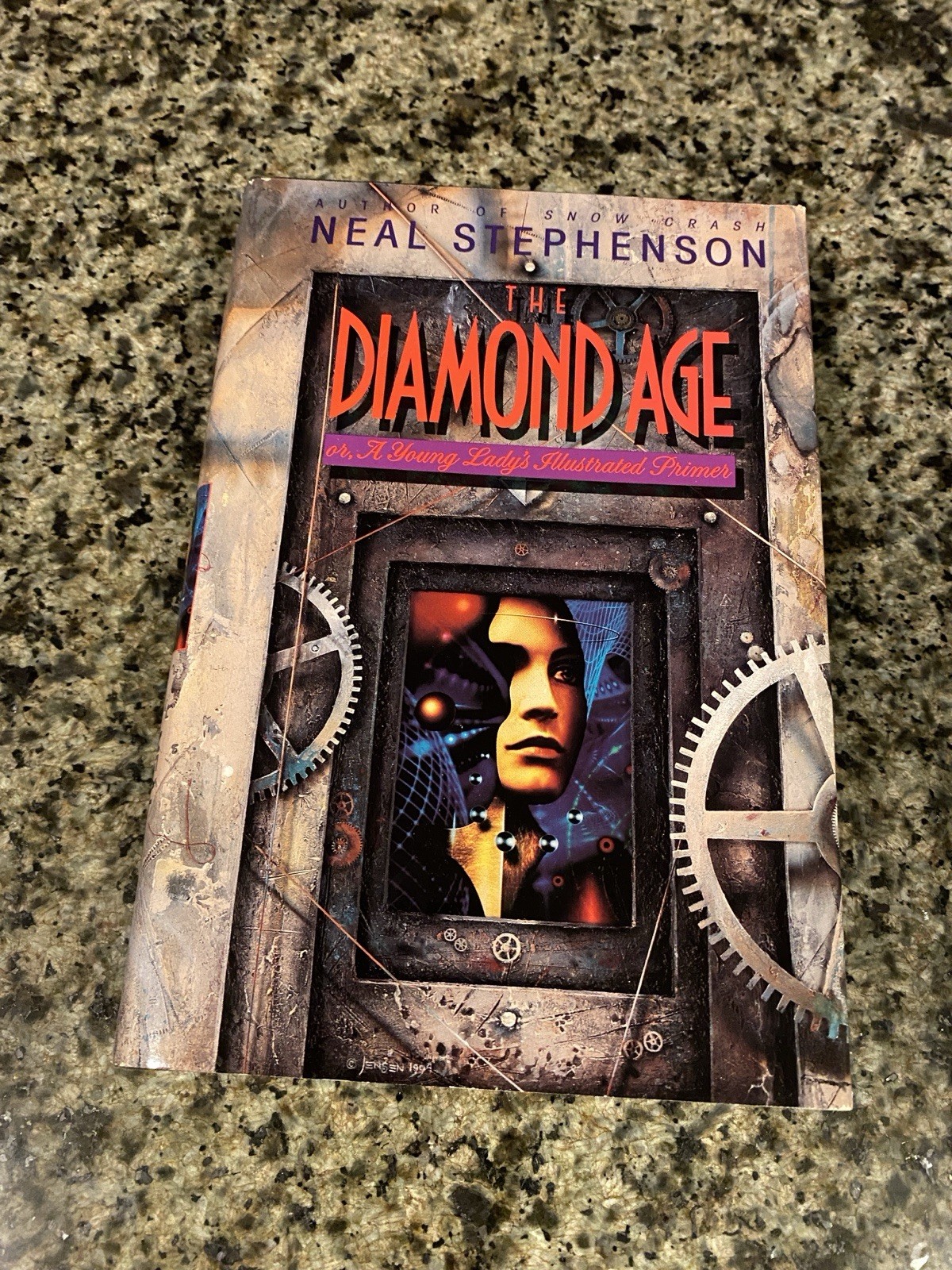 The Diamond Age – Neal Stephenson – Bantam BCE Hardcover Book Club Edition 1995