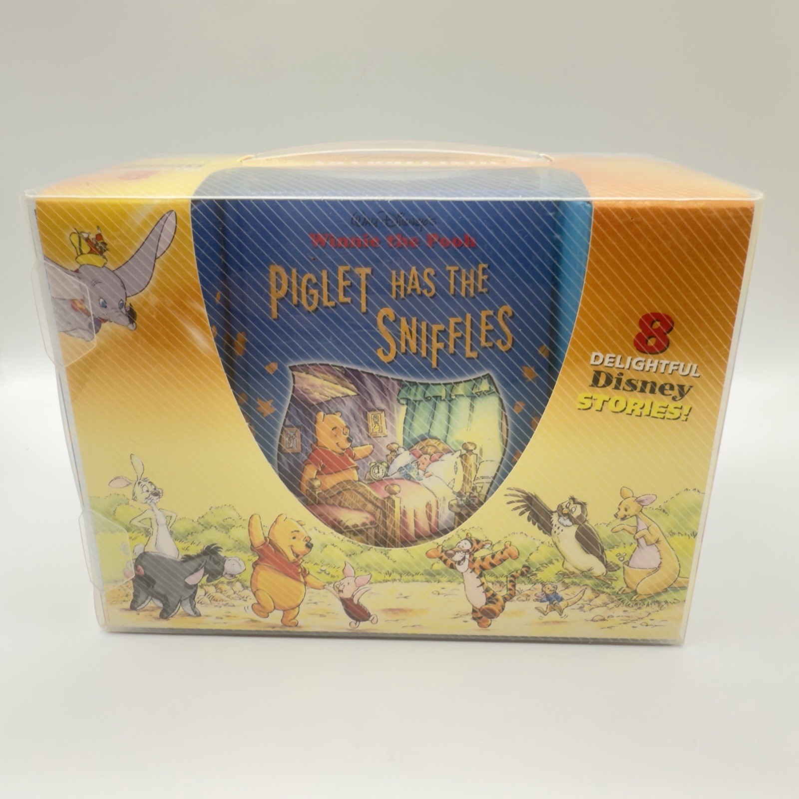 Disney Mini Library Storybook Classics Set of 8 Books w Case Lion King Pooh HTF