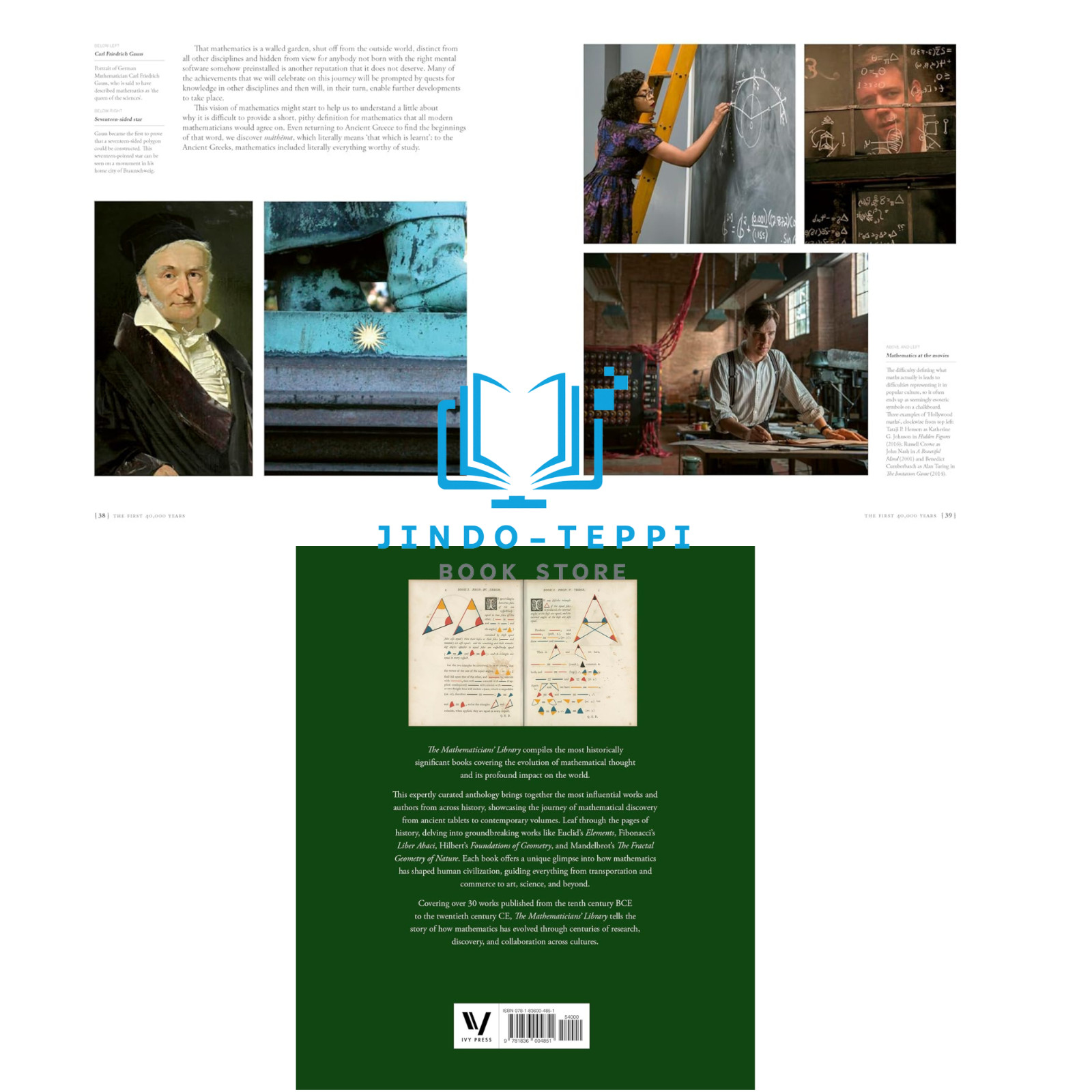 The Mathematicians’ Library Hardcover Math History Book 2025 Briggs