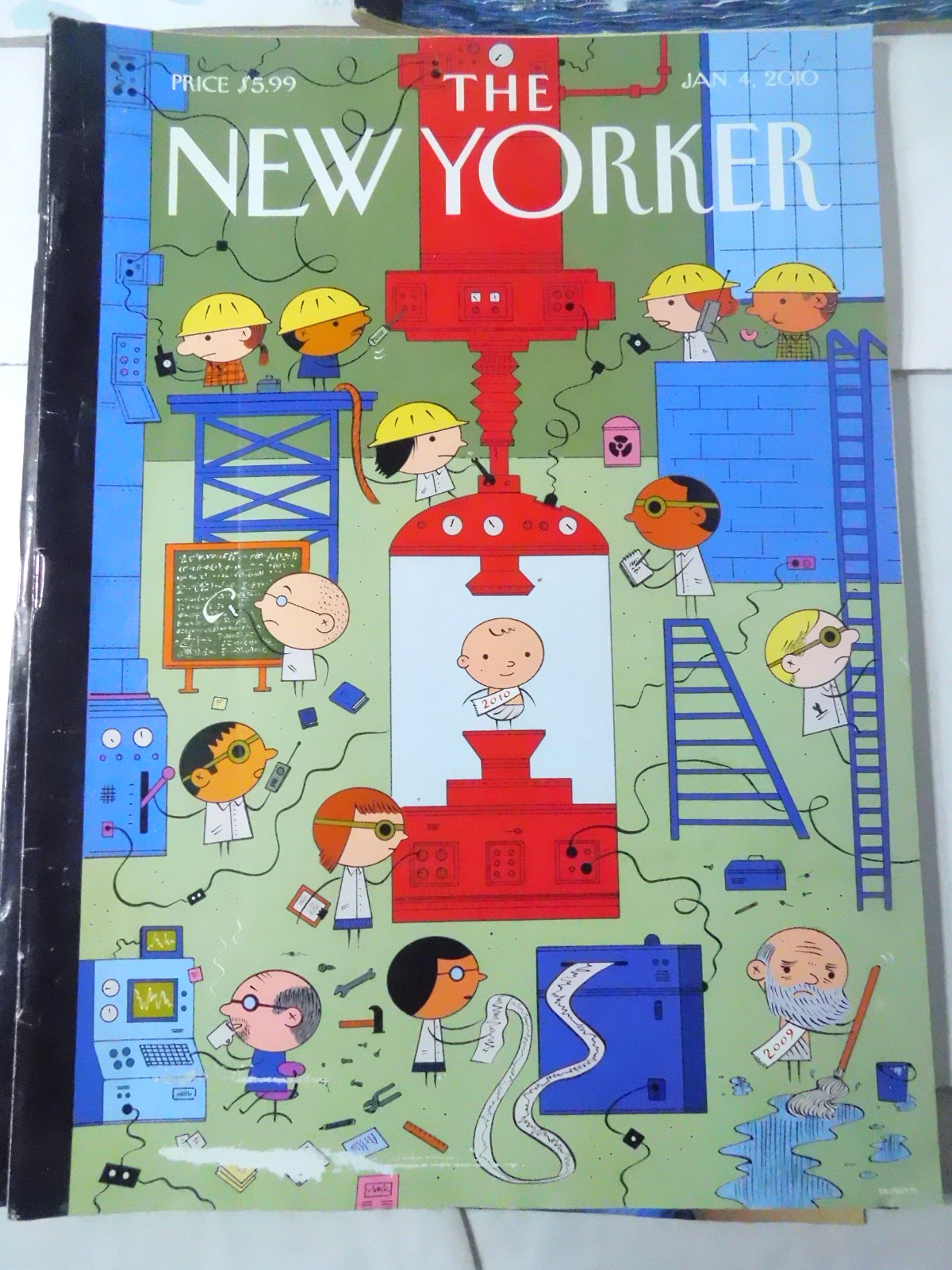 5 New Yorker Complete Magazines-All Dated 2010