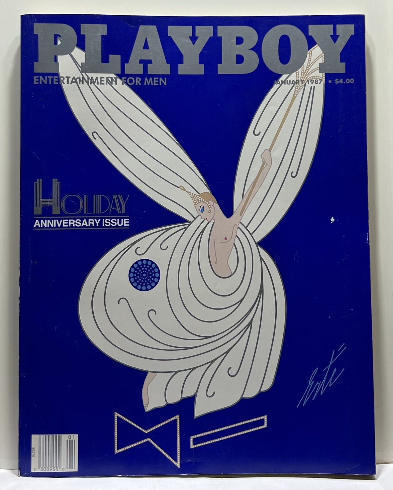 January 1987 Playboy Magazine Holiday Anniversary Issue! READ