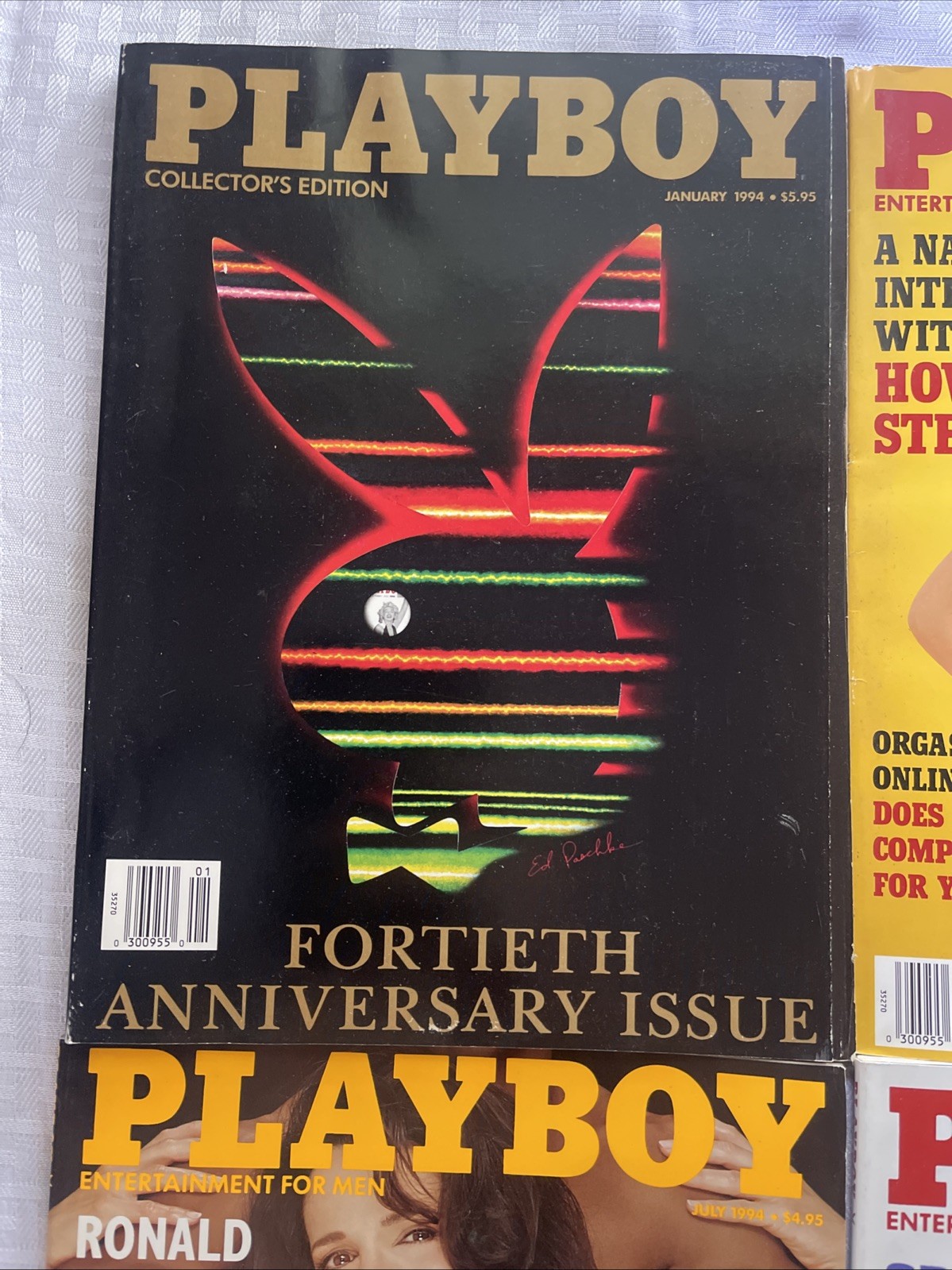 *16 PLAYBOY 1992-1998 Lot* Donna D’errico NYPD NUDE