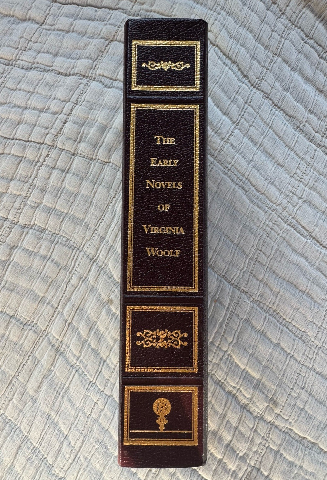 Virginia Woolf The Early Novels Collector’s Edition Leatherbound Borders Classi…