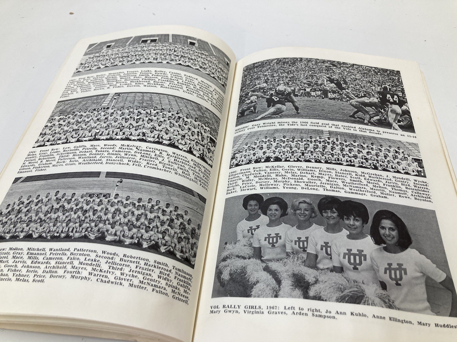 Tennessee’s Dazzling Decade 1960-1970. Published 1970. 112 Pages. 9” X 6”