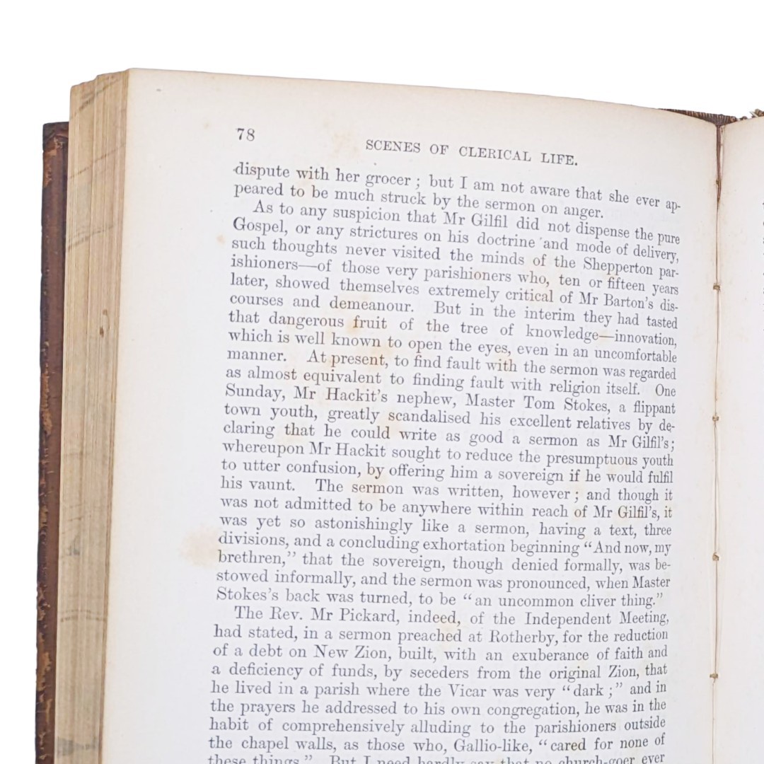 Leather Books, Middlemarch, George Elliot Collection, 1900