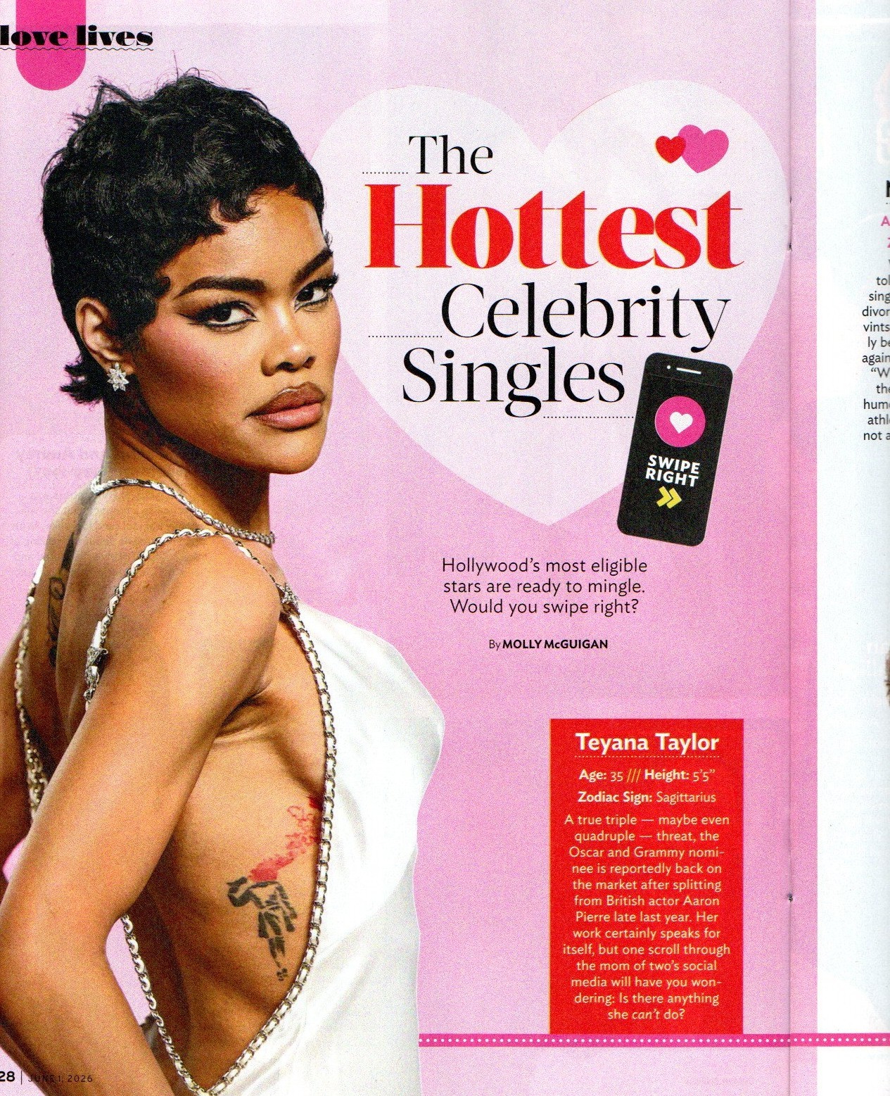 Us Weekly Magazine June 1 2026 Elizabeth Smart Hollywood’s Hottest Singles