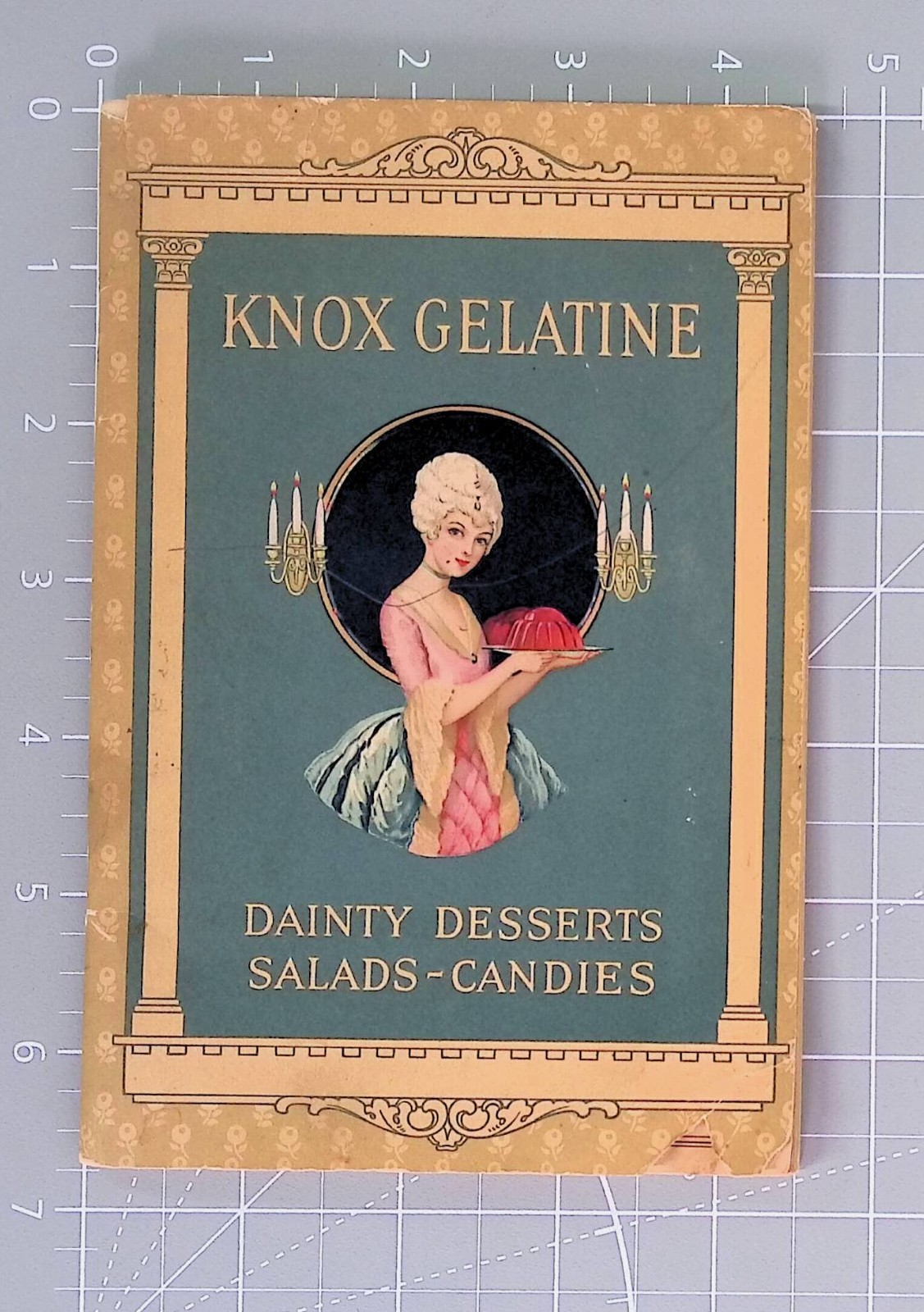 Vintage 1927 Knox Gelatine «Dainty Desserts Salads – Candies» 47 Pages B44