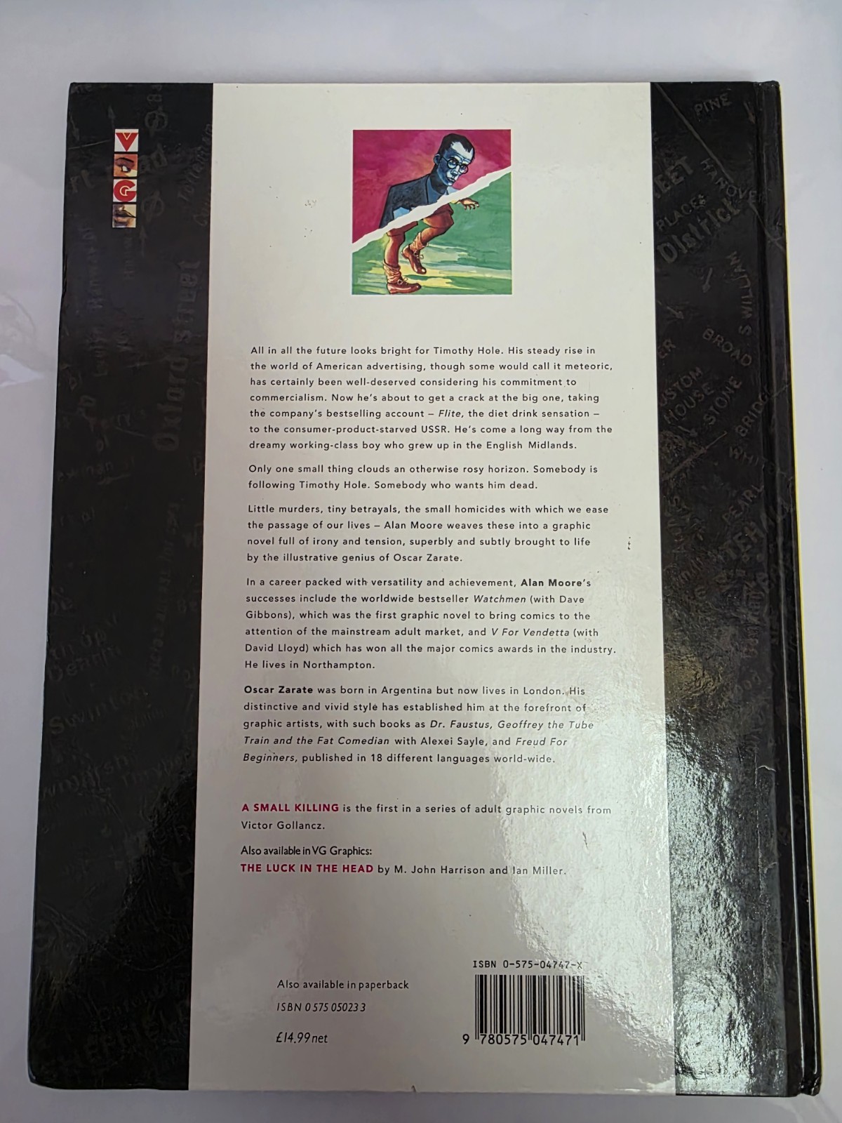 A Small Killing – Signed by Alan Moore & Oscar Zarate – Hardback 1st Print 1991