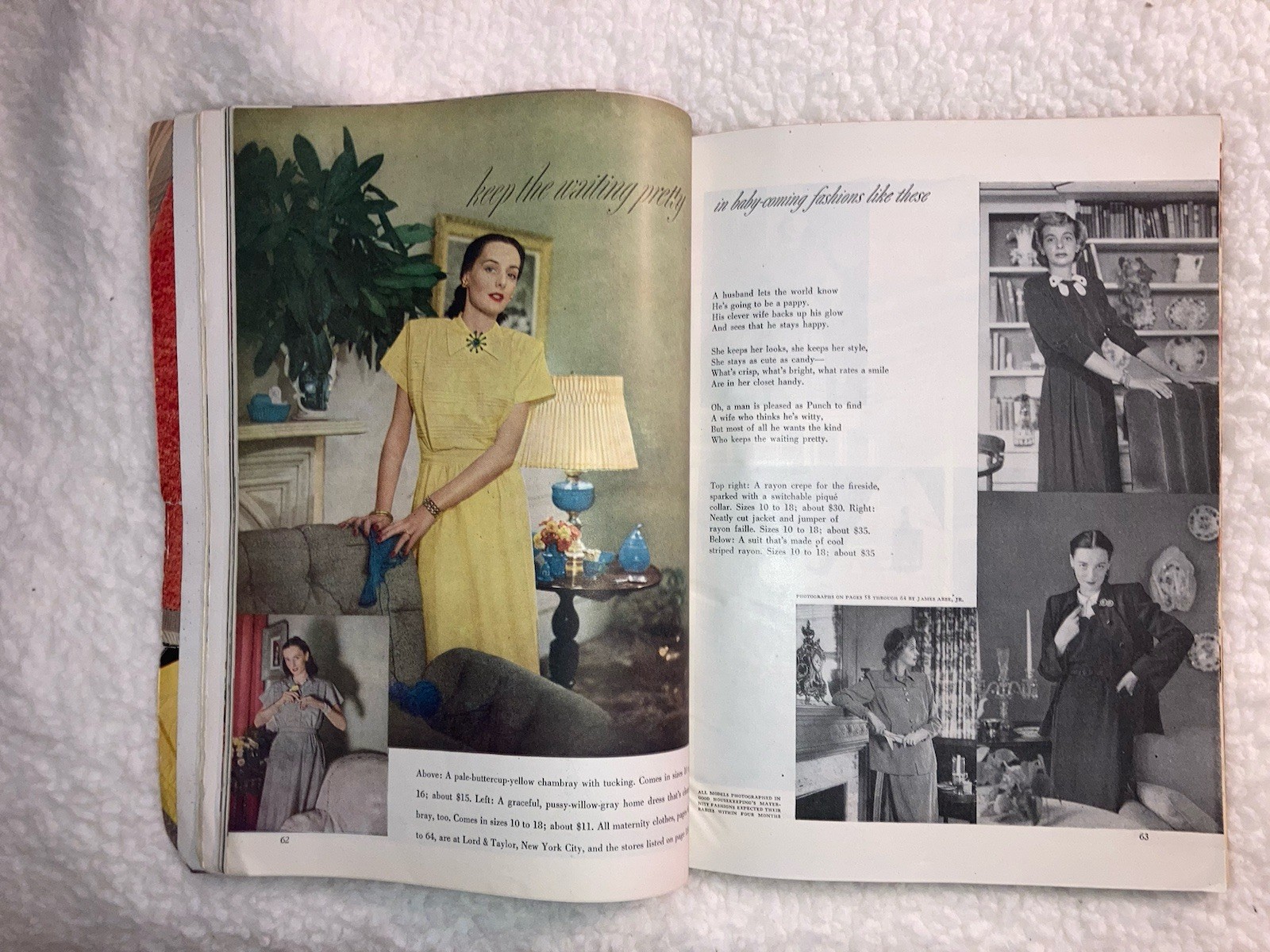 VTG Good Housekeeping Magazine January 1948 – 25 Pages of Decorating & Designing
