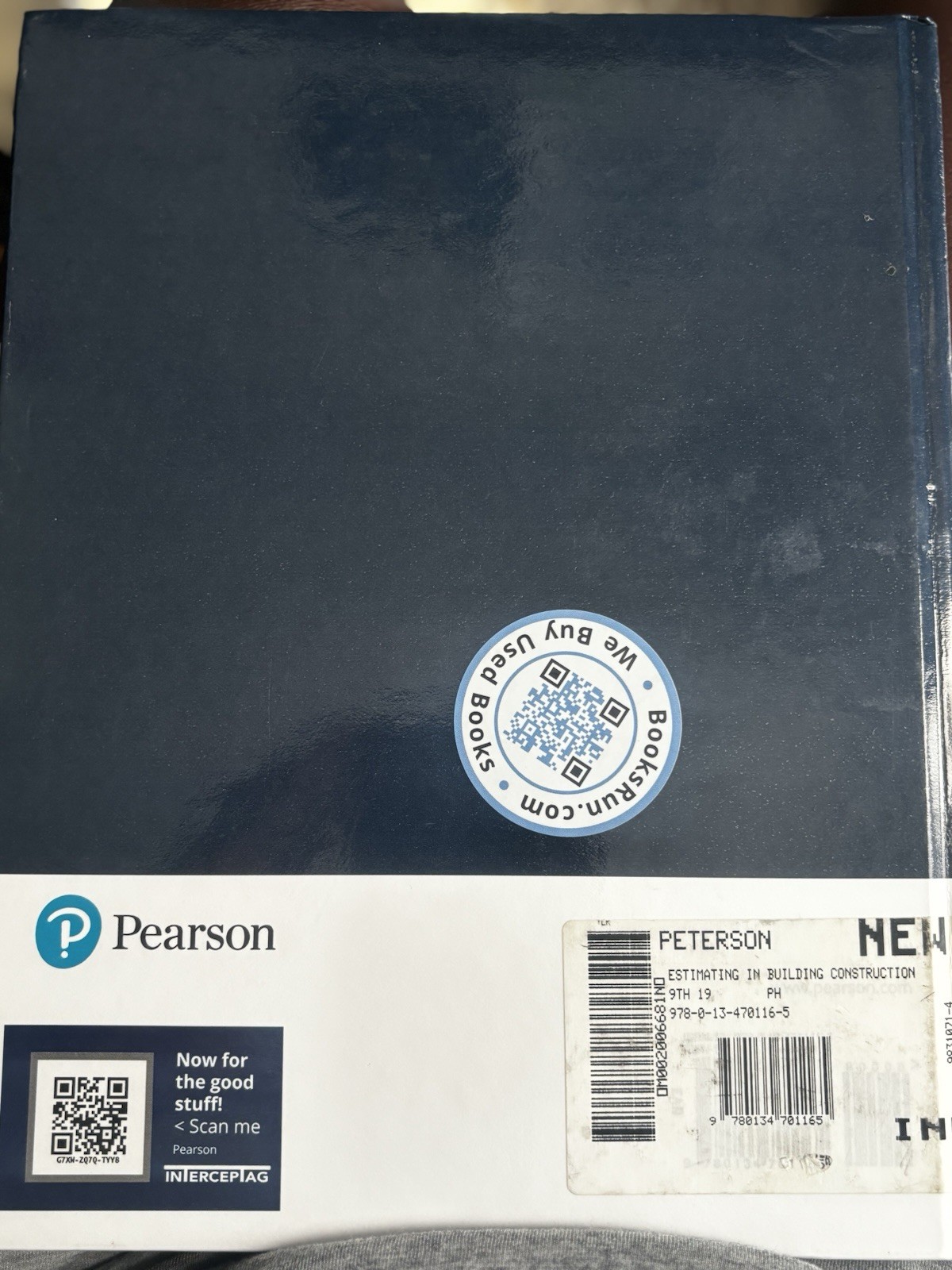 Estimating in Building Construction Ninth Edition Peterson Dagostino Pearson