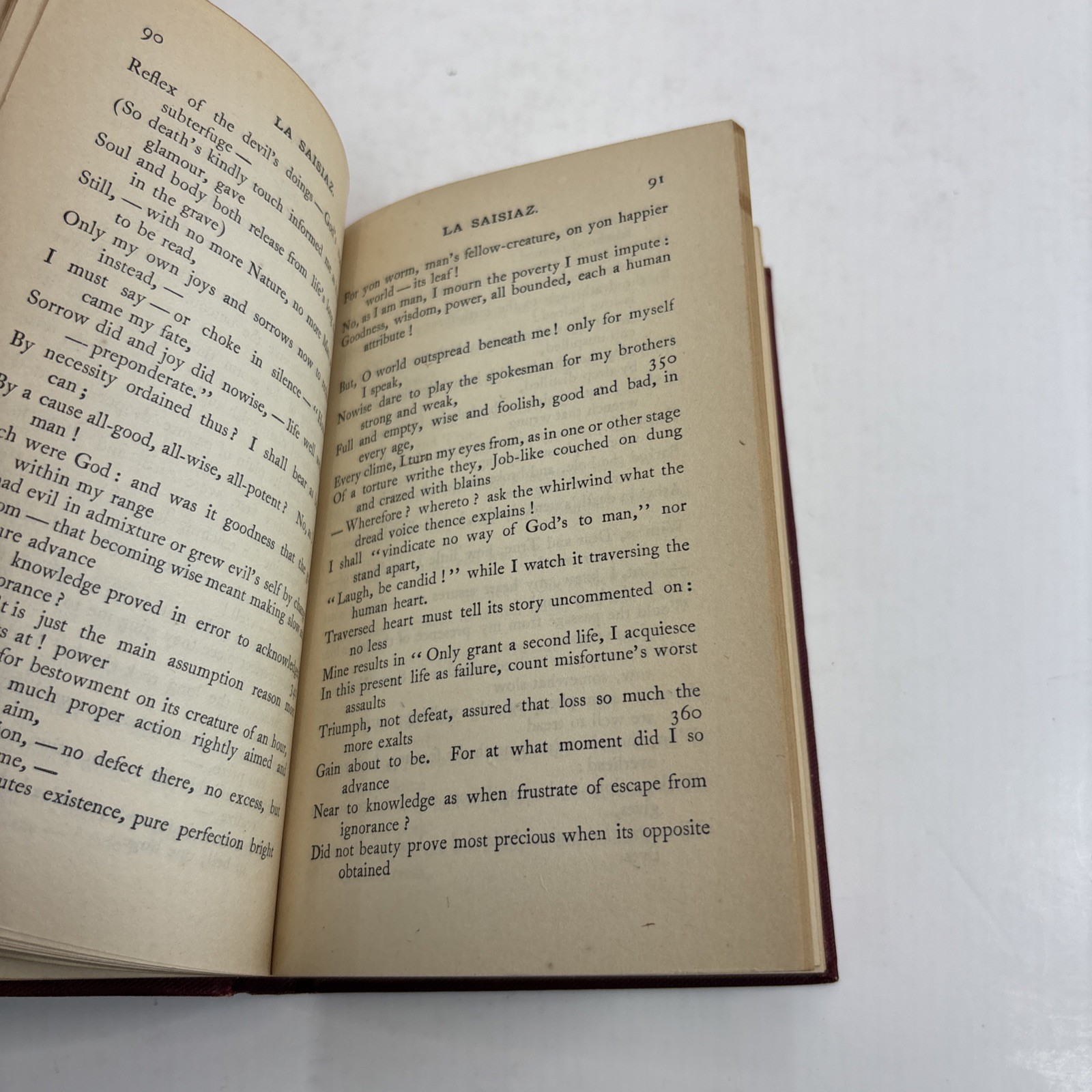 Robert Browning 1898 edition 4 Books Collection Lot Poetry Decor Antique