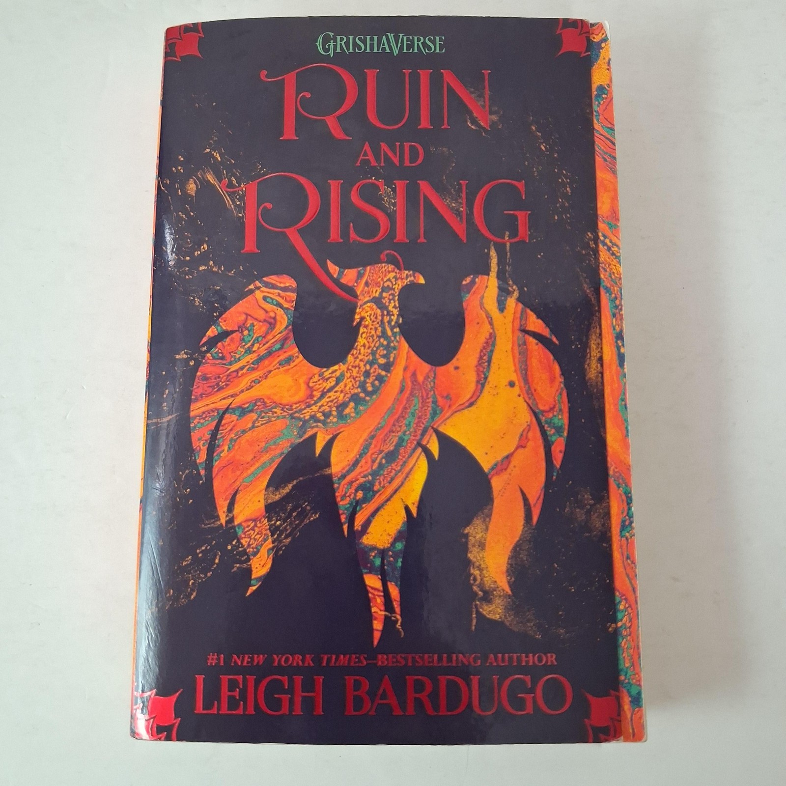 Ruin And Rising Leigh Bardugo Black Orange PB Square Fish 2015 USA Fantasy