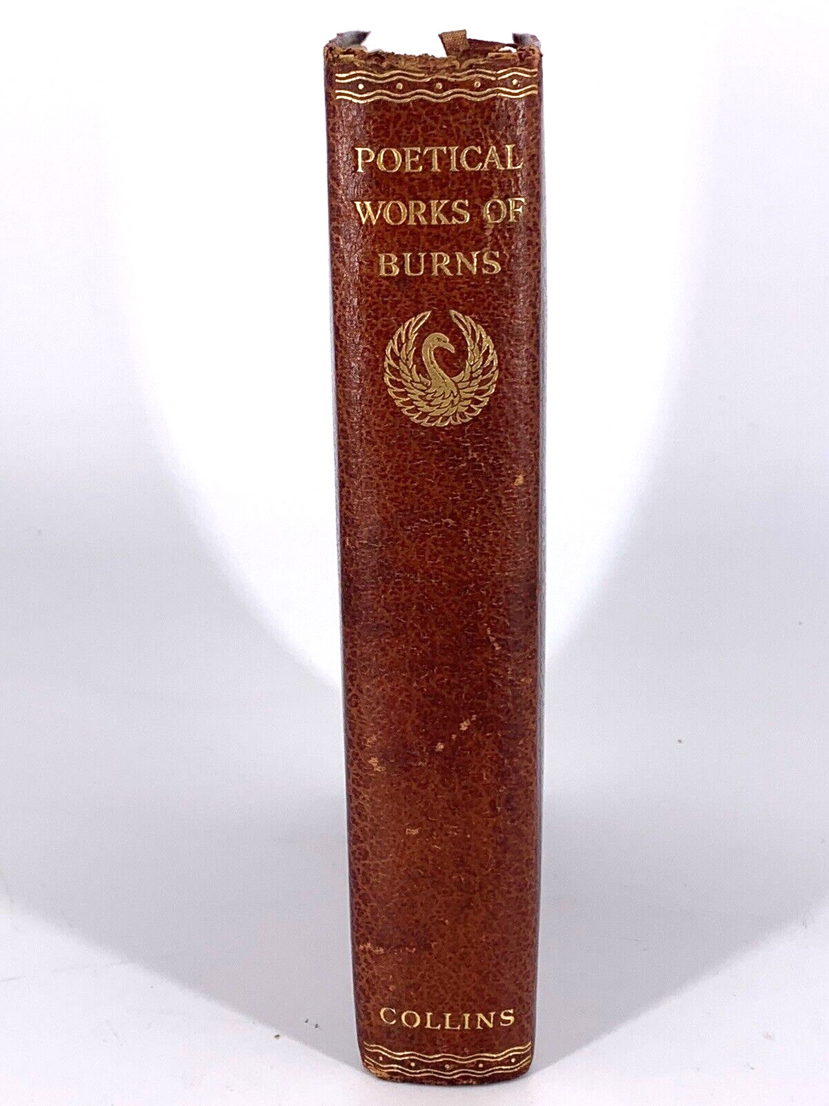 Poetical Works of Burns (Faux?) Leather Bound in Slip Case Wm. Collins Sons
