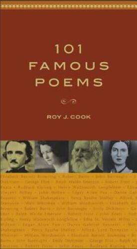 101 Famous Poems (NTC Reference) – Hardcover By Roy J. Cook – GOOD