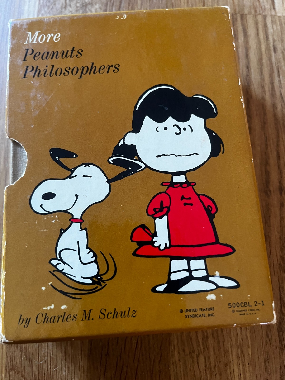 1967 More Peanuts Philosophers Small Book Set Charlie Brown By Charles Schulz