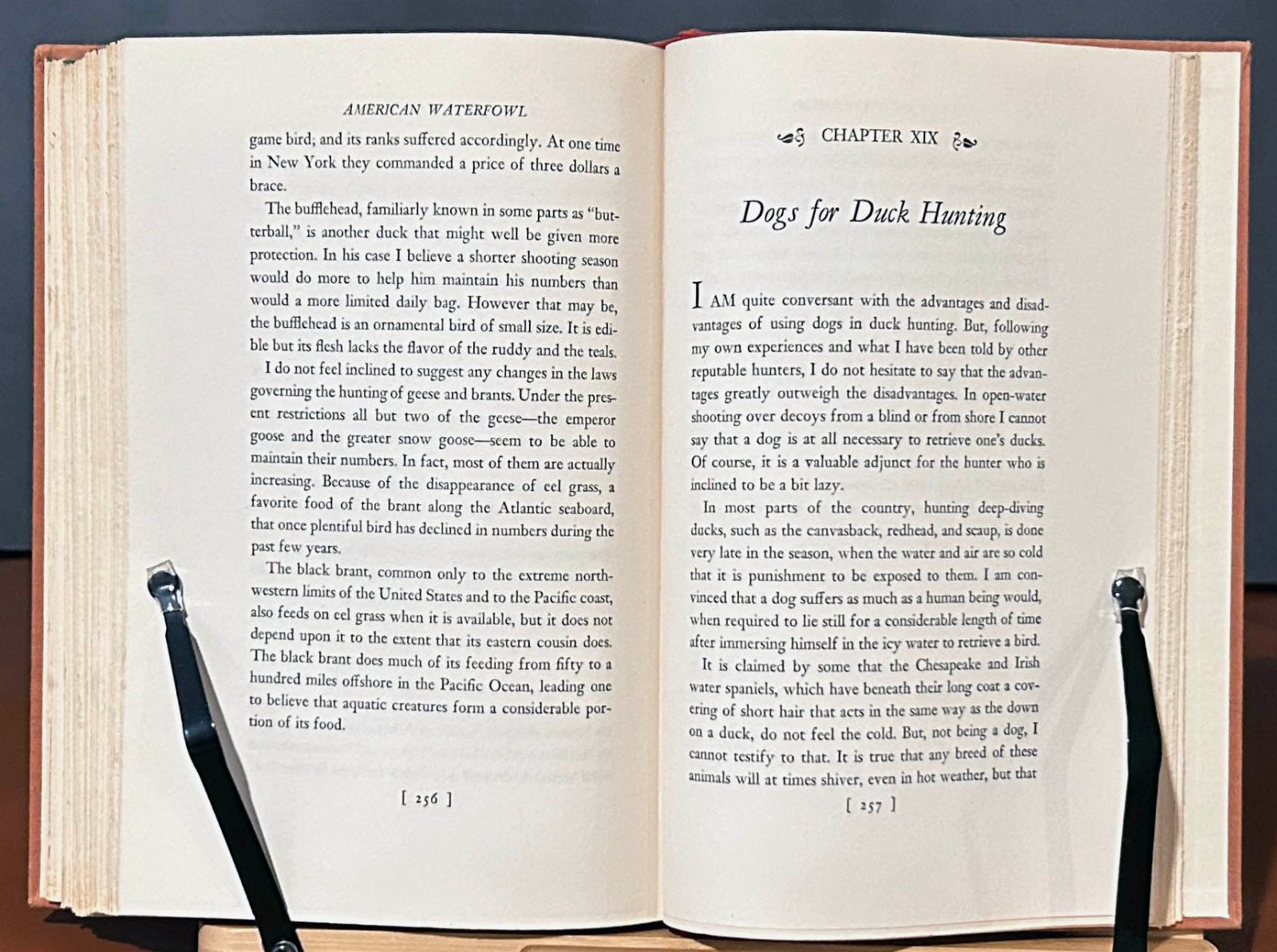 Duck Hunter’s Gift Book: AMERICAN WATERFOWL 1952 1st Edition, Bert Clafin