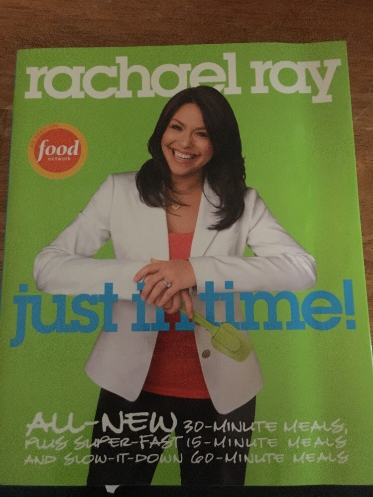 Rachel Ray «Just In Time» Cookbook All-New 30-Minute Meals 336 Pages Paperback