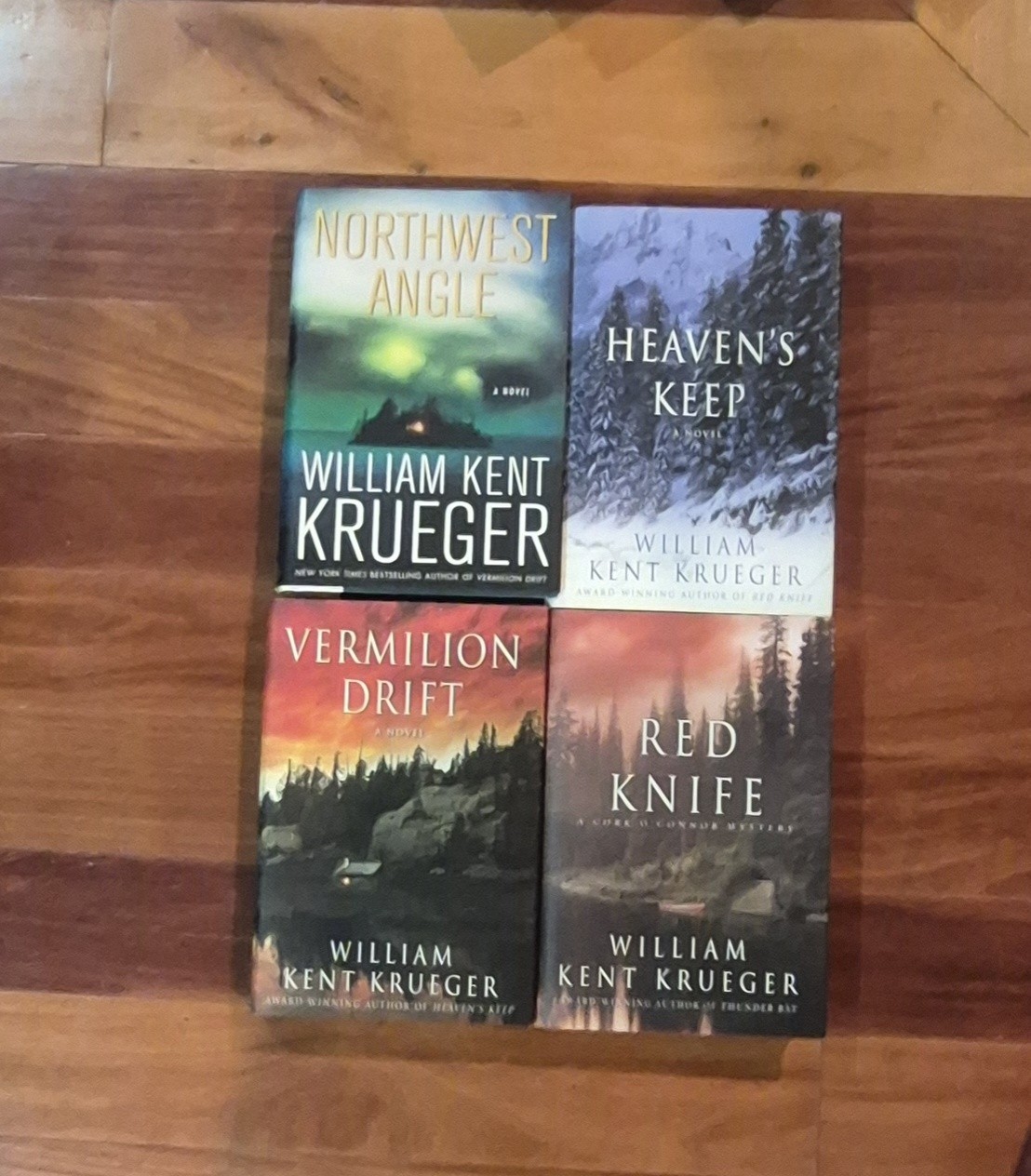 William Kent Krueger Cork O’Connor Mystery Paperback Novel Book Lot (English)