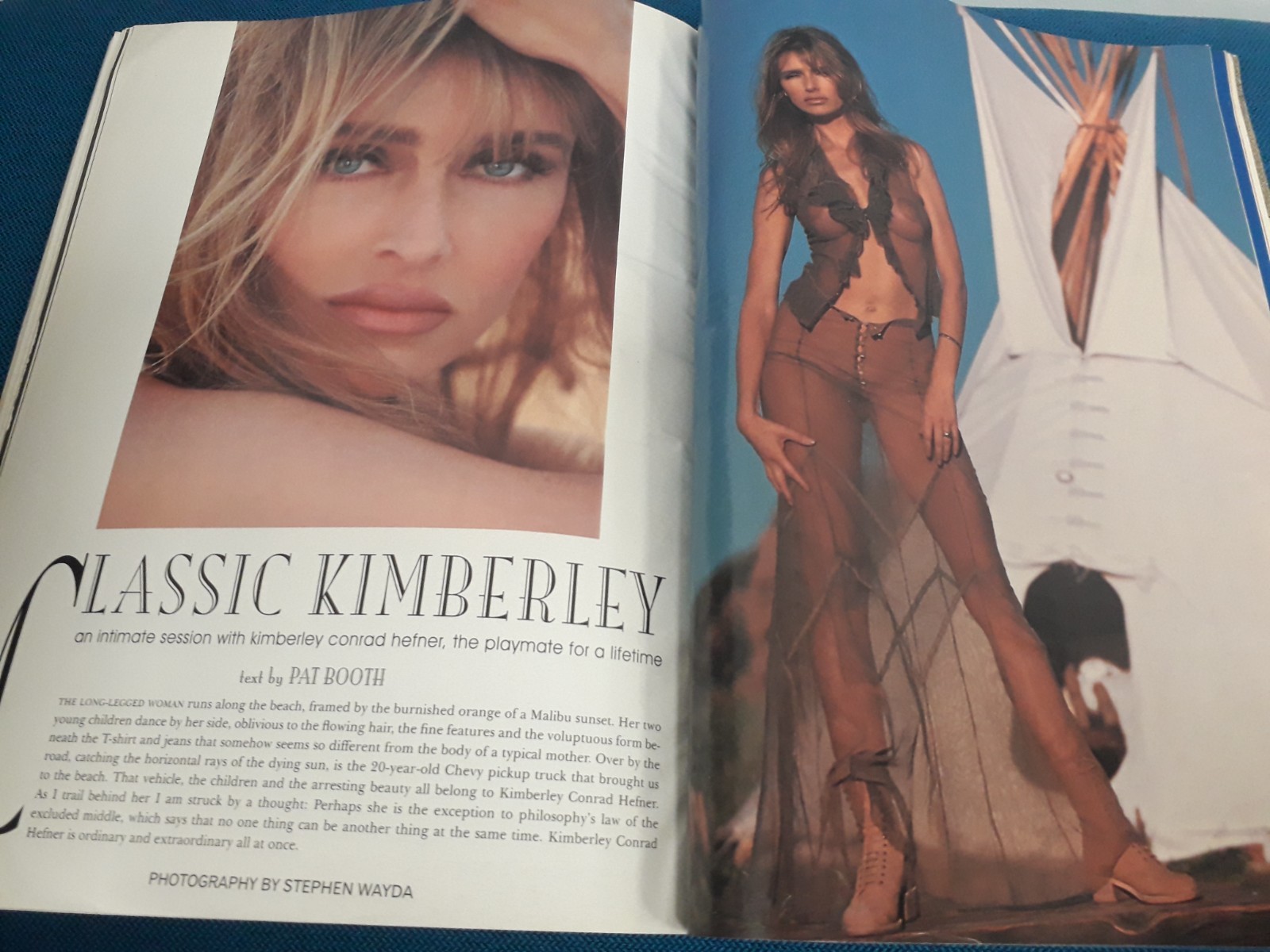 PLAYBOY US Sept 1995 KIMBERLEY CONRAD Donna D’Errico, interview Cindy Crawford