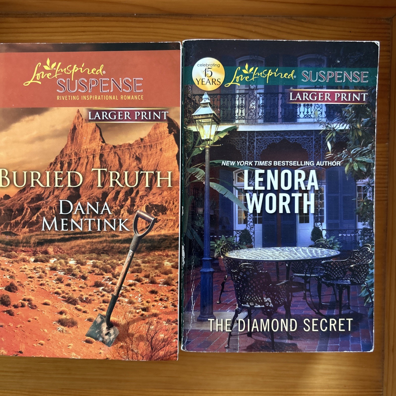 Love Inspired Suspense Inspirational Romance Paperback Larger Print Lot of 25