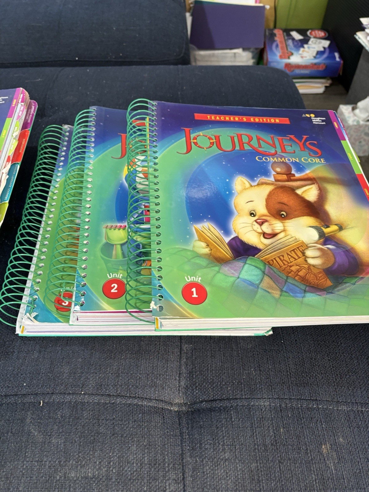 1st Grade Journeys HMH Common Core Teachers Edition Units 1-6 2014