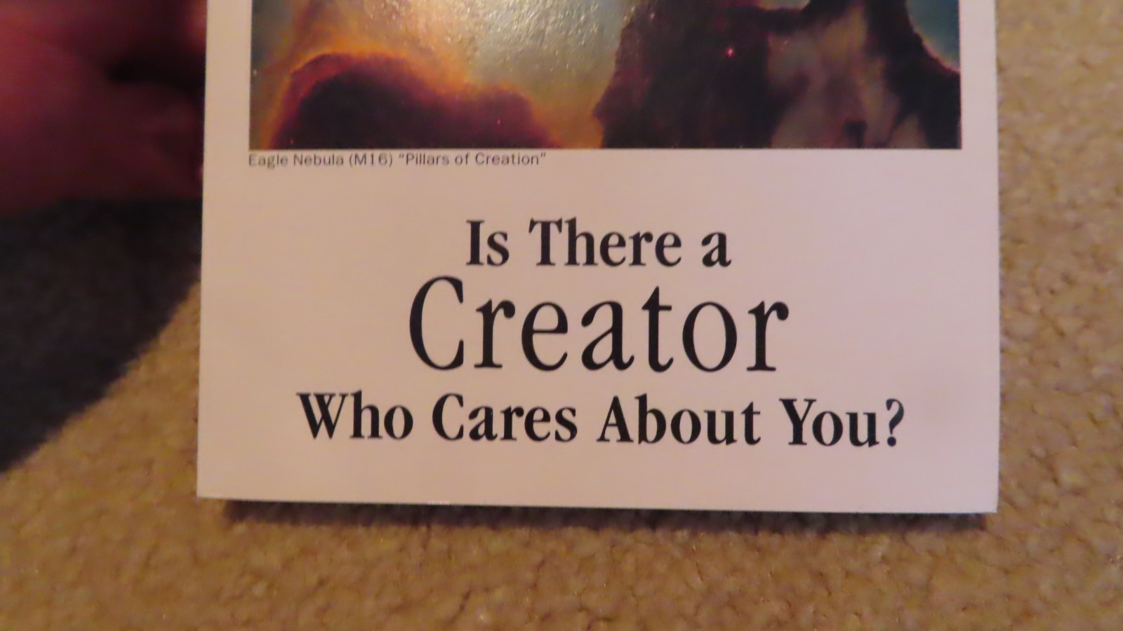 Is There A Creator Who Cares About You?» 1998. 192 pages. Paperback. Watchtower