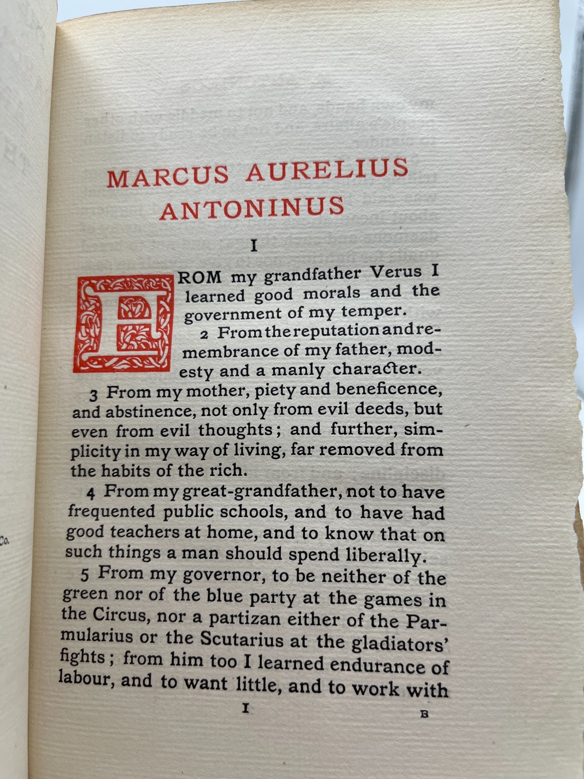 Marcus Aurelius Antoninus Emperor Limited Edition Full Vellum George Long